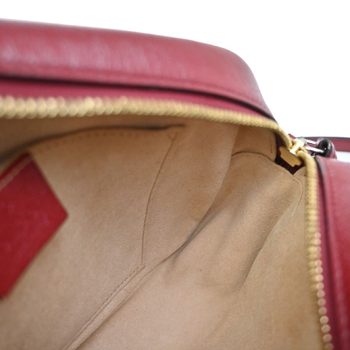 Gucci Gucci GG Marmont Shoulder Bag Diagonal Quilted GG Canvas with Leather Size ONE SIZE - 14 Thumbnail