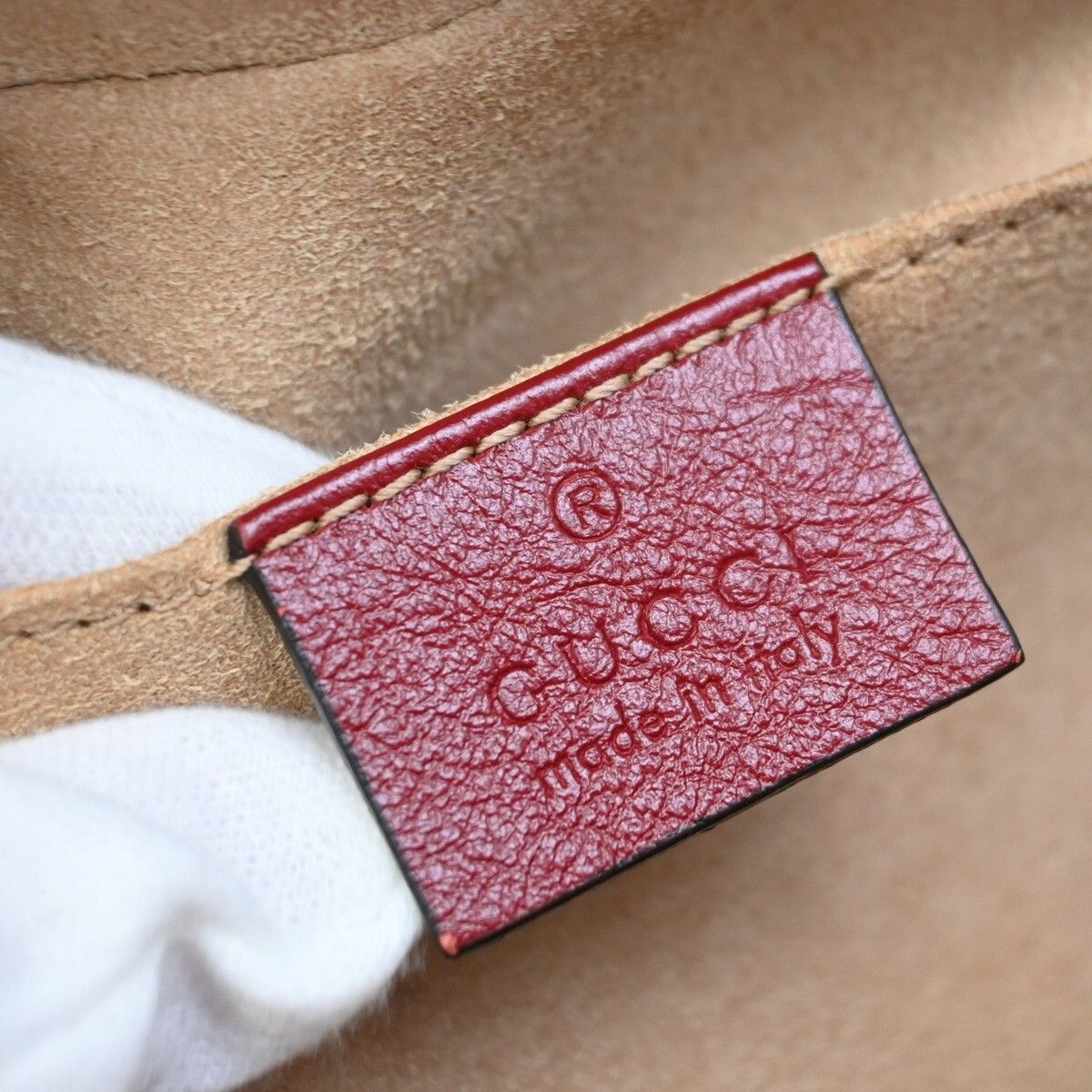 Gucci Gucci GG Marmont Shoulder Bag Diagonal Quilted GG Canvas with Leather Size ONE SIZE - 6 Thumbnail