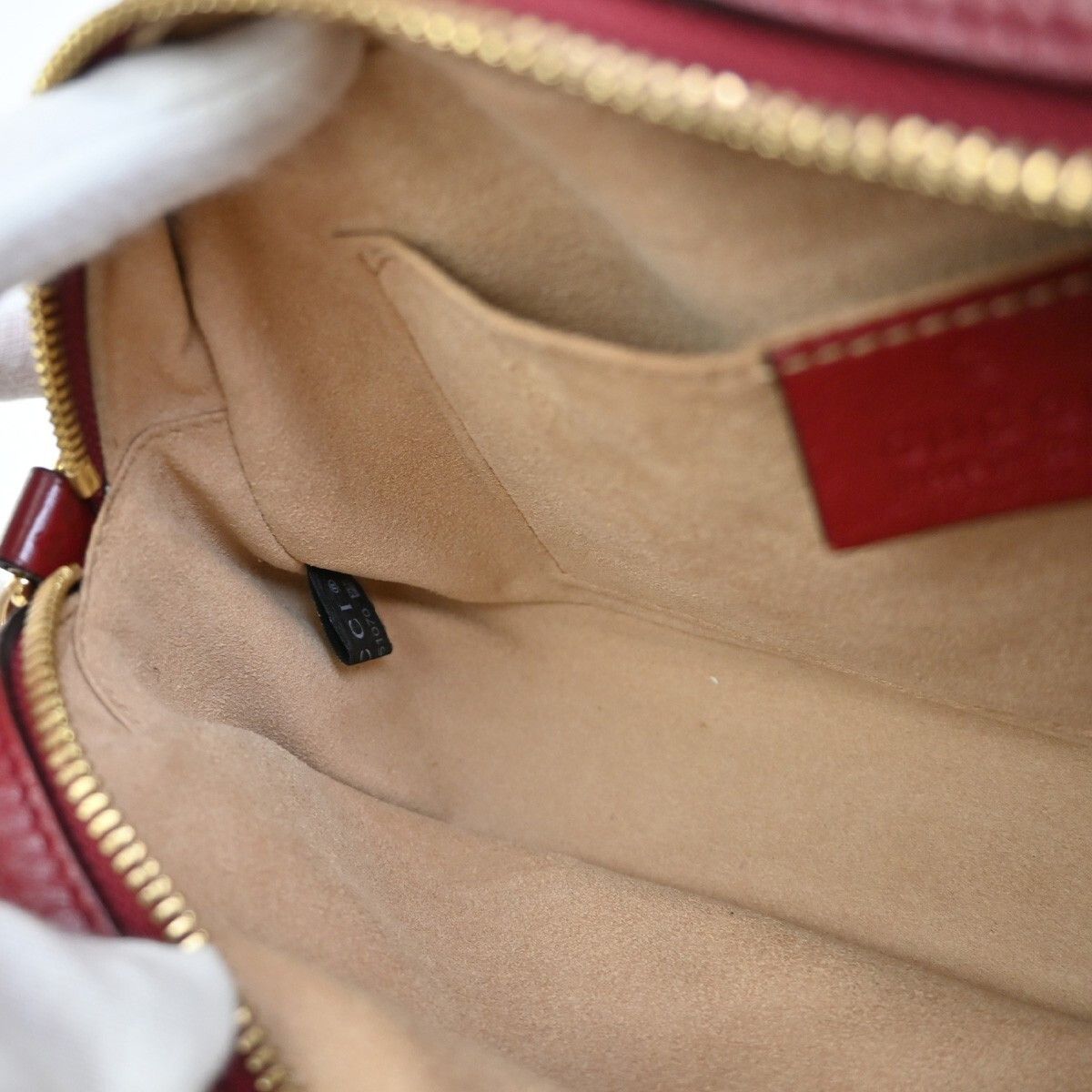 Gucci Gucci GG Marmont Shoulder Bag Diagonal Quilted GG Canvas with Leather Size ONE SIZE - 13 Thumbnail