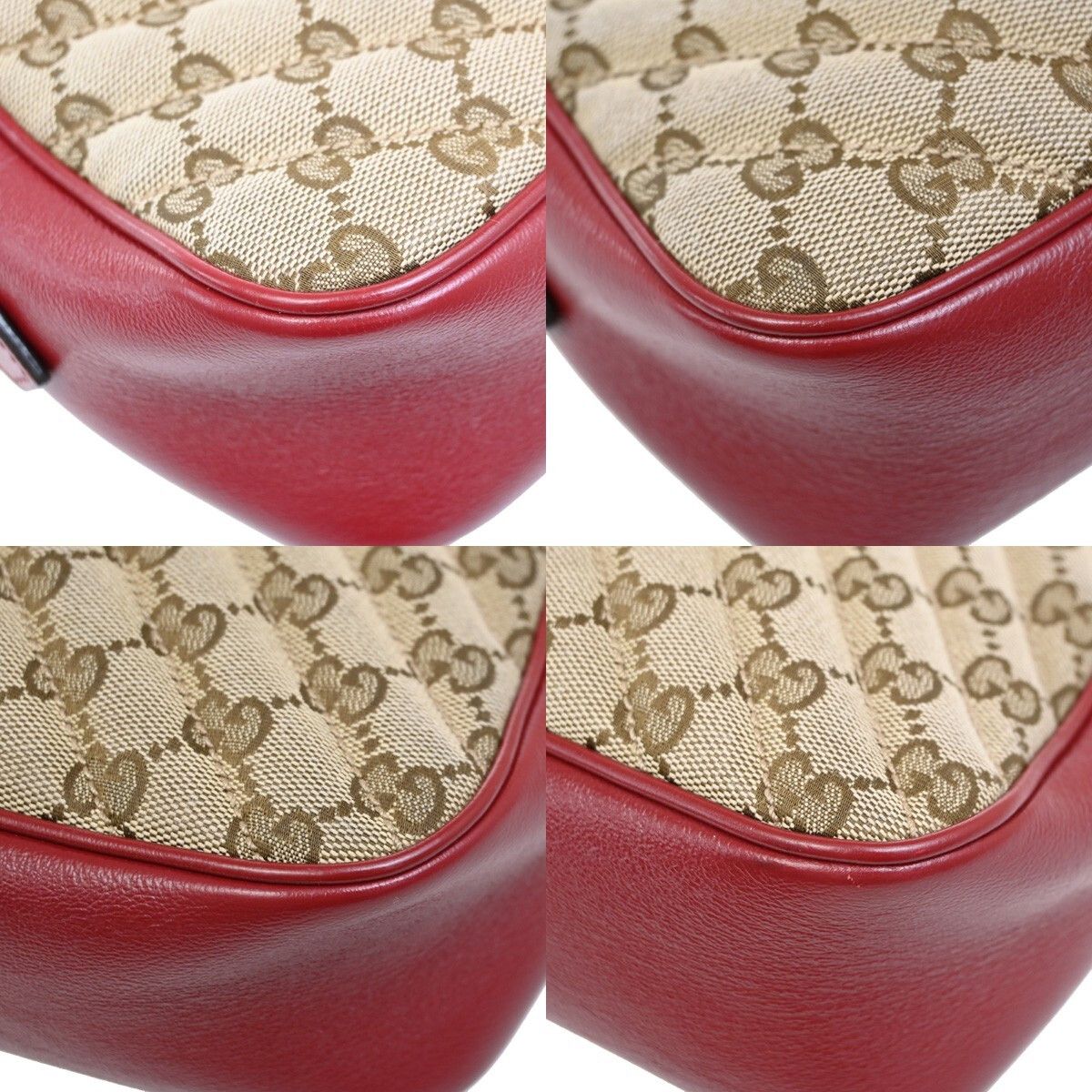Gucci Gucci GG Marmont Shoulder Bag Diagonal Quilted GG Canvas with Leather Size ONE SIZE - 9 Thumbnail