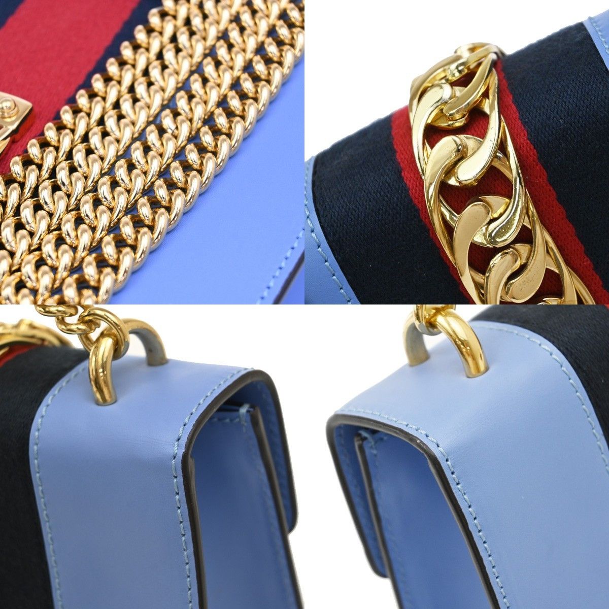 Gucci Gucci Sylvie Shoulder Bag Leather Size ONE SIZE - 11 Thumbnail