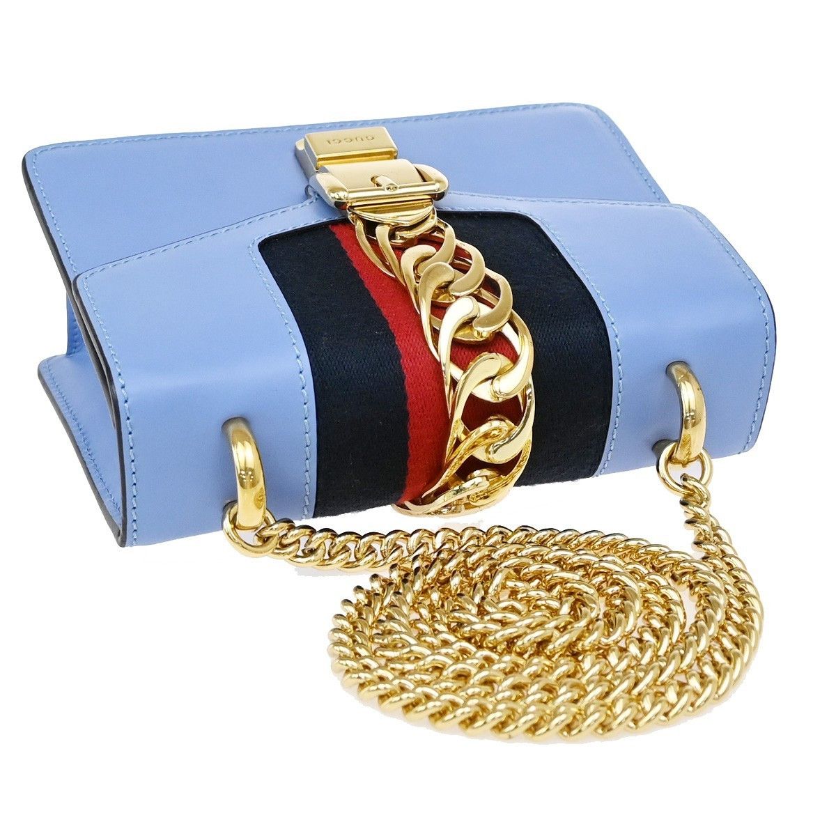 Gucci Gucci Sylvie Shoulder Bag Leather Size ONE SIZE - 9 Thumbnail