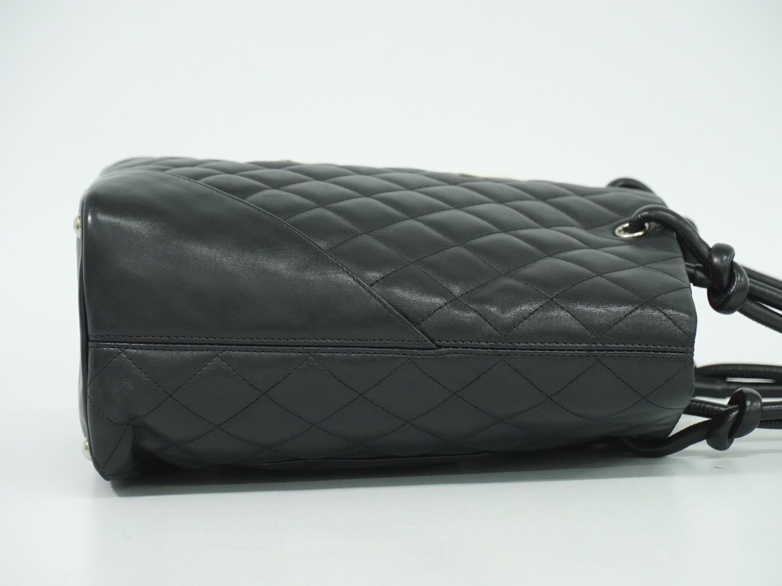 Chanel Chanel Cambon Tote Quilted Leather Size ONE SIZE - 3 Thumbnail