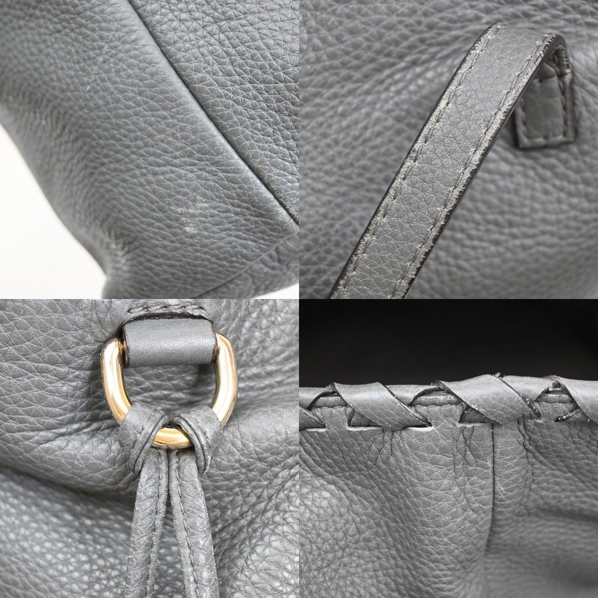 Gucci Gucci Bamboo Tassel Tote Leather Size ONE SIZE - 10 Thumbnail