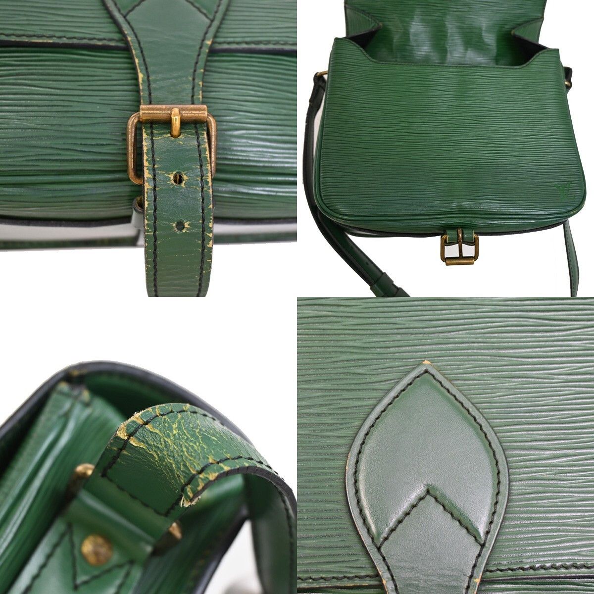 Louis Vuitton Louis Vuitton Cartouchiere Handbag Epi Leather Size ONE SIZE - 10 Thumbnail