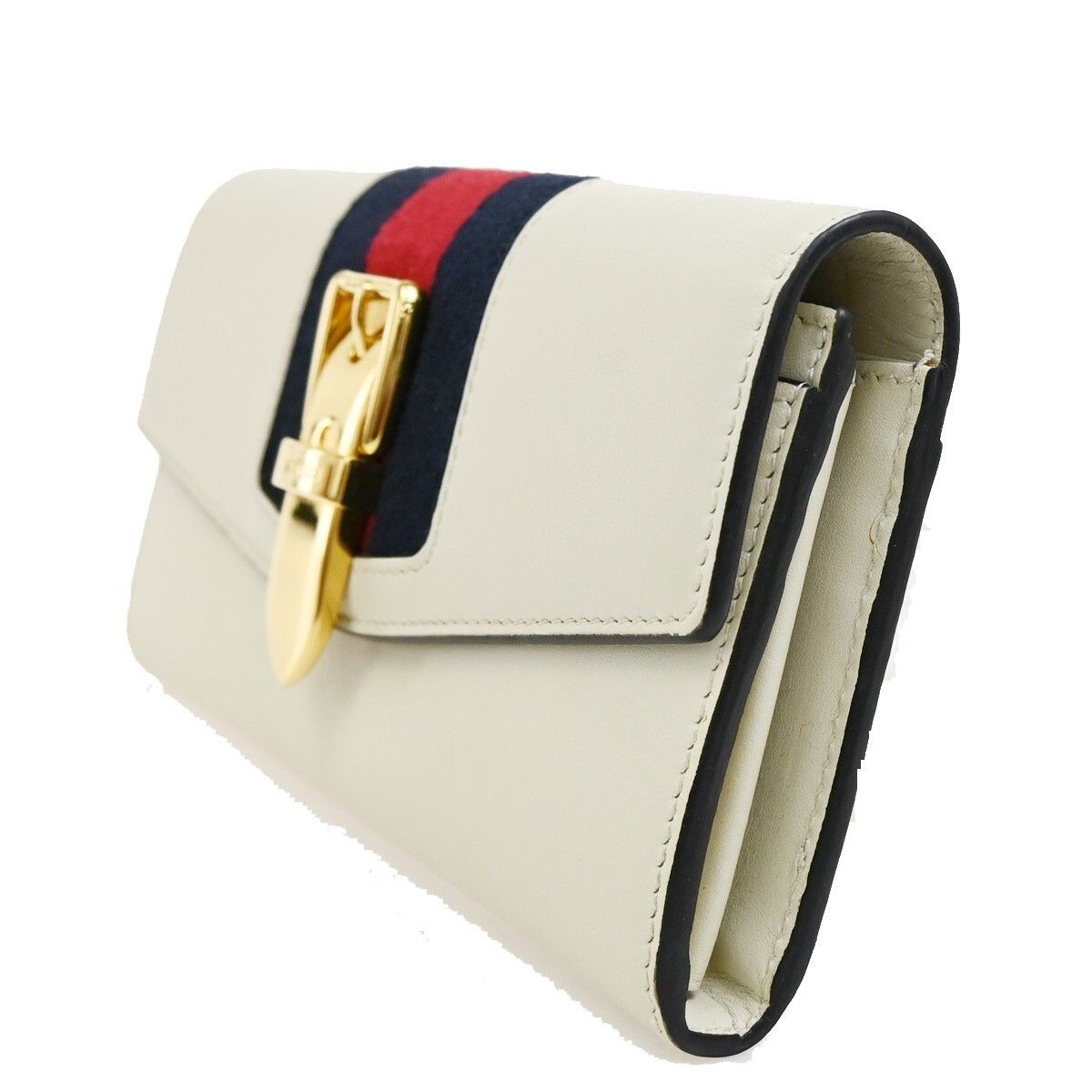 Gucci Gucci Sylvie Continental Wallet Leather Size ONE SIZE - 2 Thumbnail