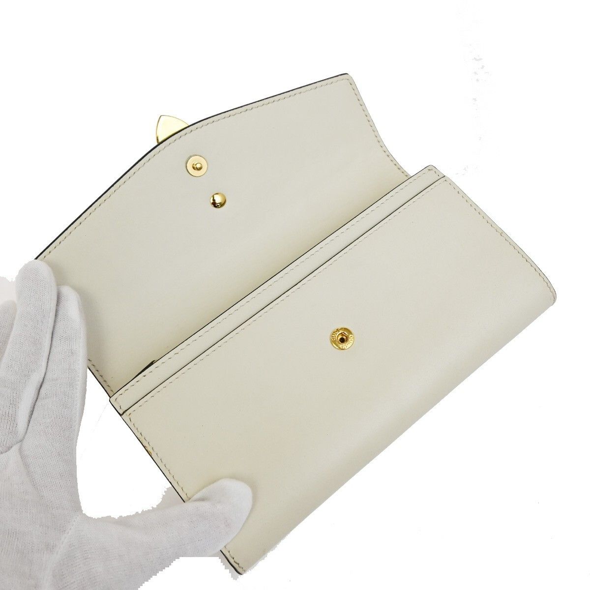 Gucci Gucci Sylvie Continental Wallet Leather Size ONE SIZE - 9 Thumbnail