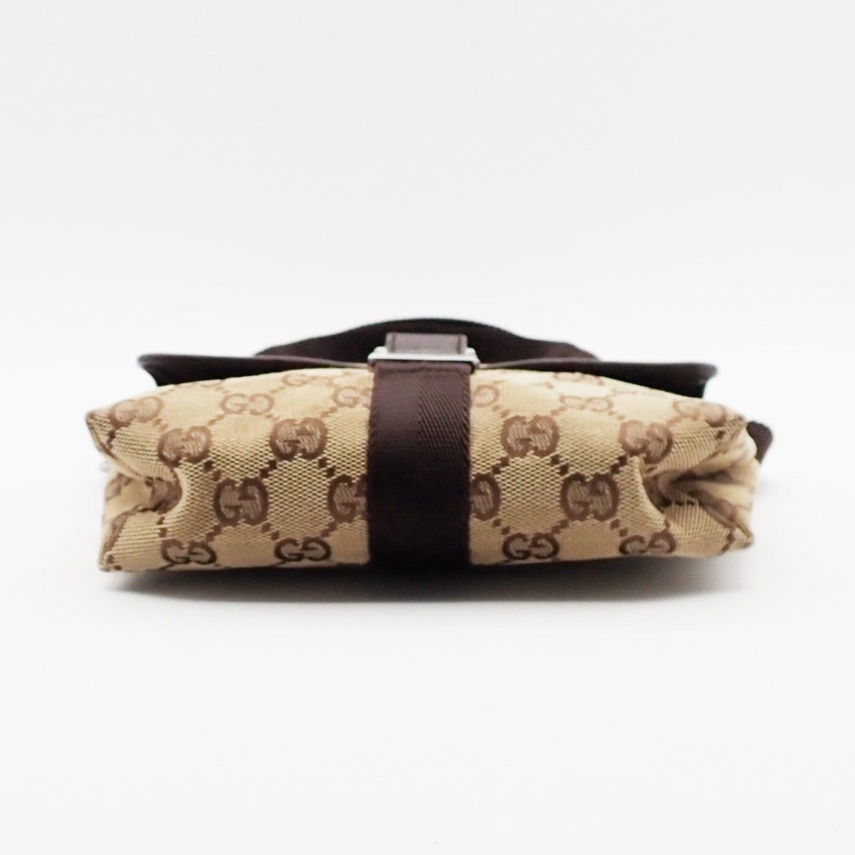 Gucci Gucci Buckle Belt Bag GG Canvas Size ONE SIZE - 13 Thumbnail