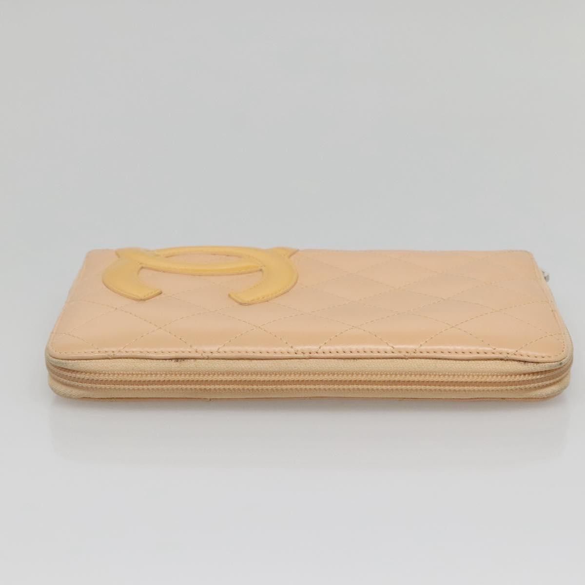 Chanel Chanel Cambon Zip Around Organizer Wallet Quilted Lambskin Size ONE SIZE - 20 Thumbnail