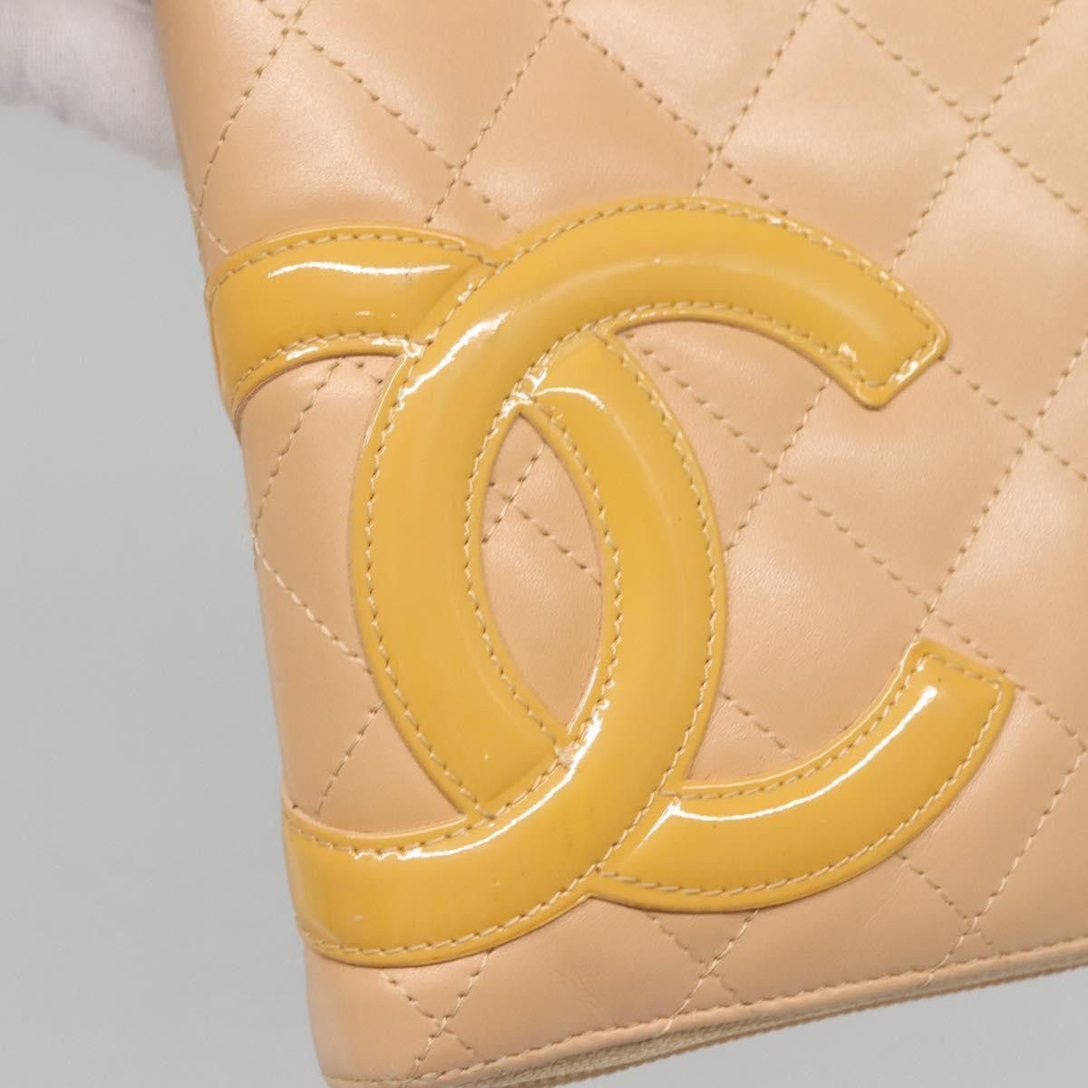 Chanel Chanel Cambon Zip Around Organizer Wallet Quilted Lambskin Size ONE SIZE - 13 Thumbnail