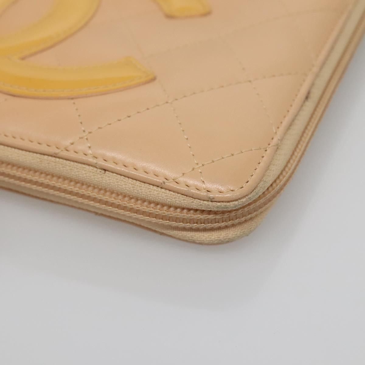 Chanel Chanel Cambon Zip Around Organizer Wallet Quilted Lambskin Size ONE SIZE - 10 Thumbnail
