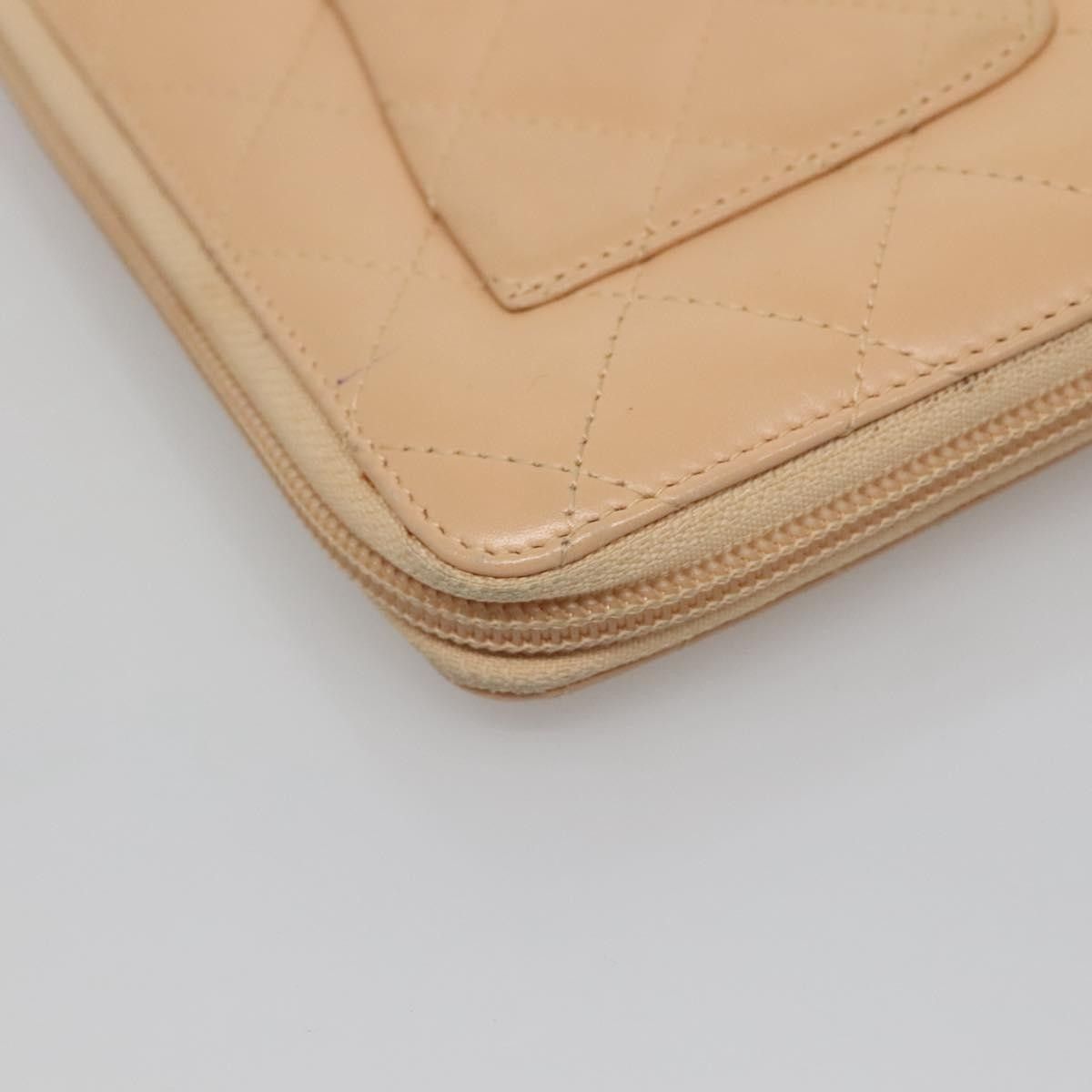 Chanel Chanel Cambon Zip Around Organizer Wallet Quilted Lambskin Size ONE SIZE - 9 Thumbnail