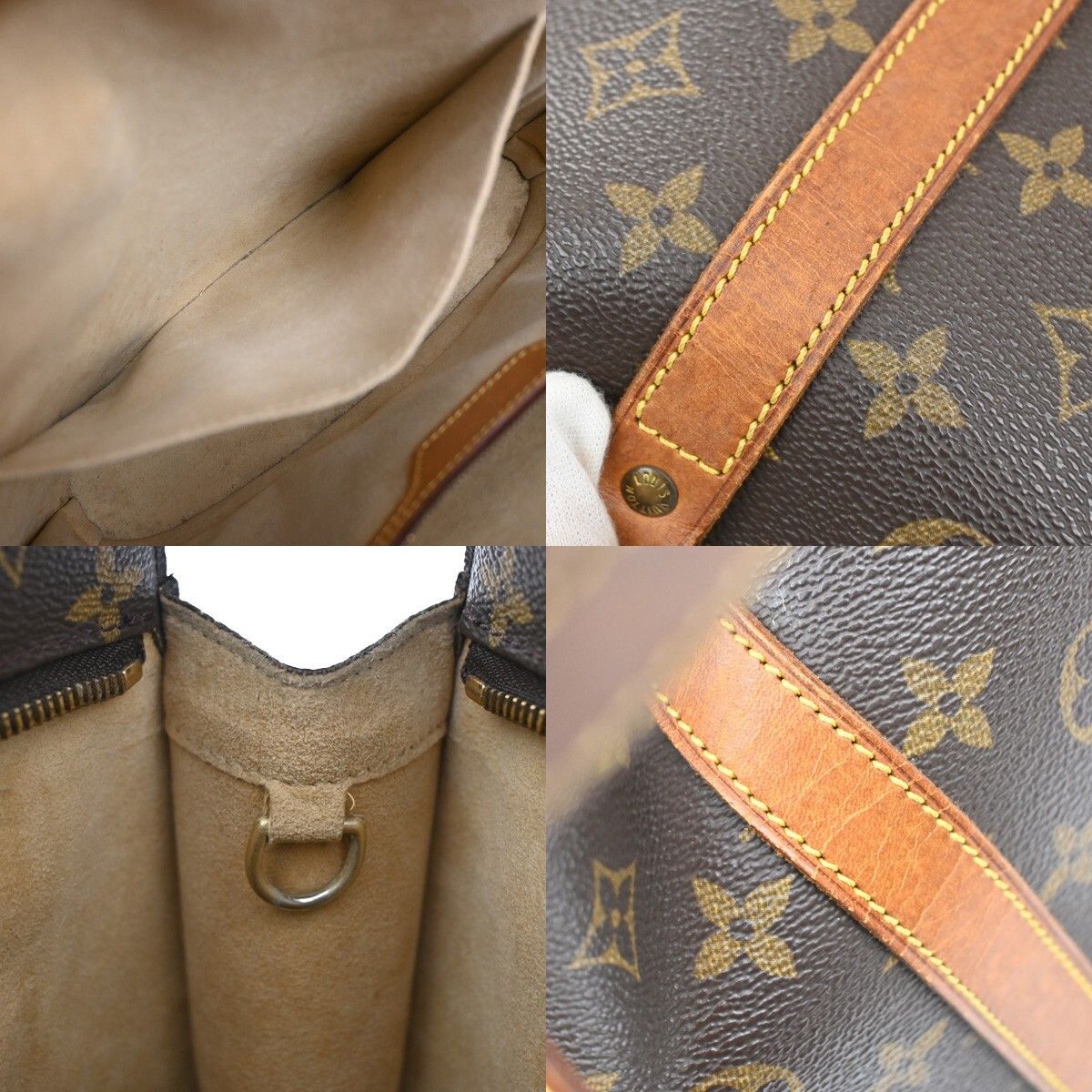 Louis Vuitton Louis Vuitton Babylone Handbag Monogram Canvas Size ONE SIZE - 16 Thumbnail