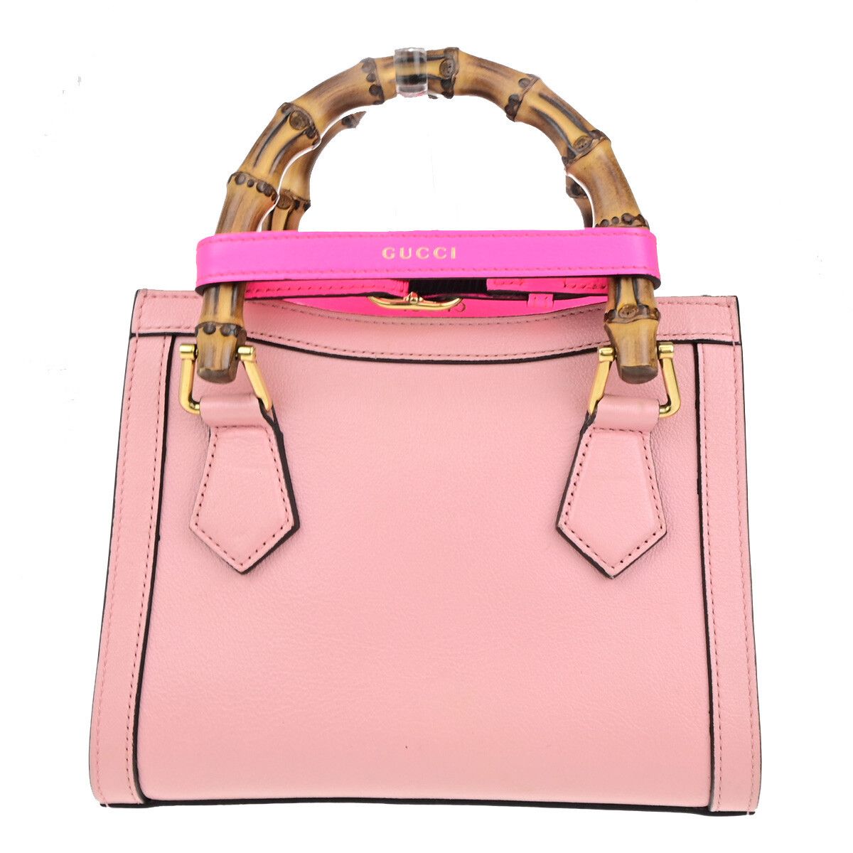 Gucci Gucci Diana NM Bamboo Handle Tote Leather Size ONE SIZE - 2 Thumbnail