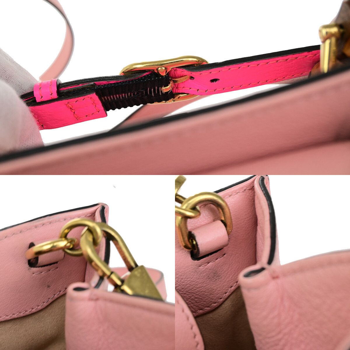 Gucci Gucci Diana NM Bamboo Handle Tote Leather Size ONE SIZE - 12 Thumbnail