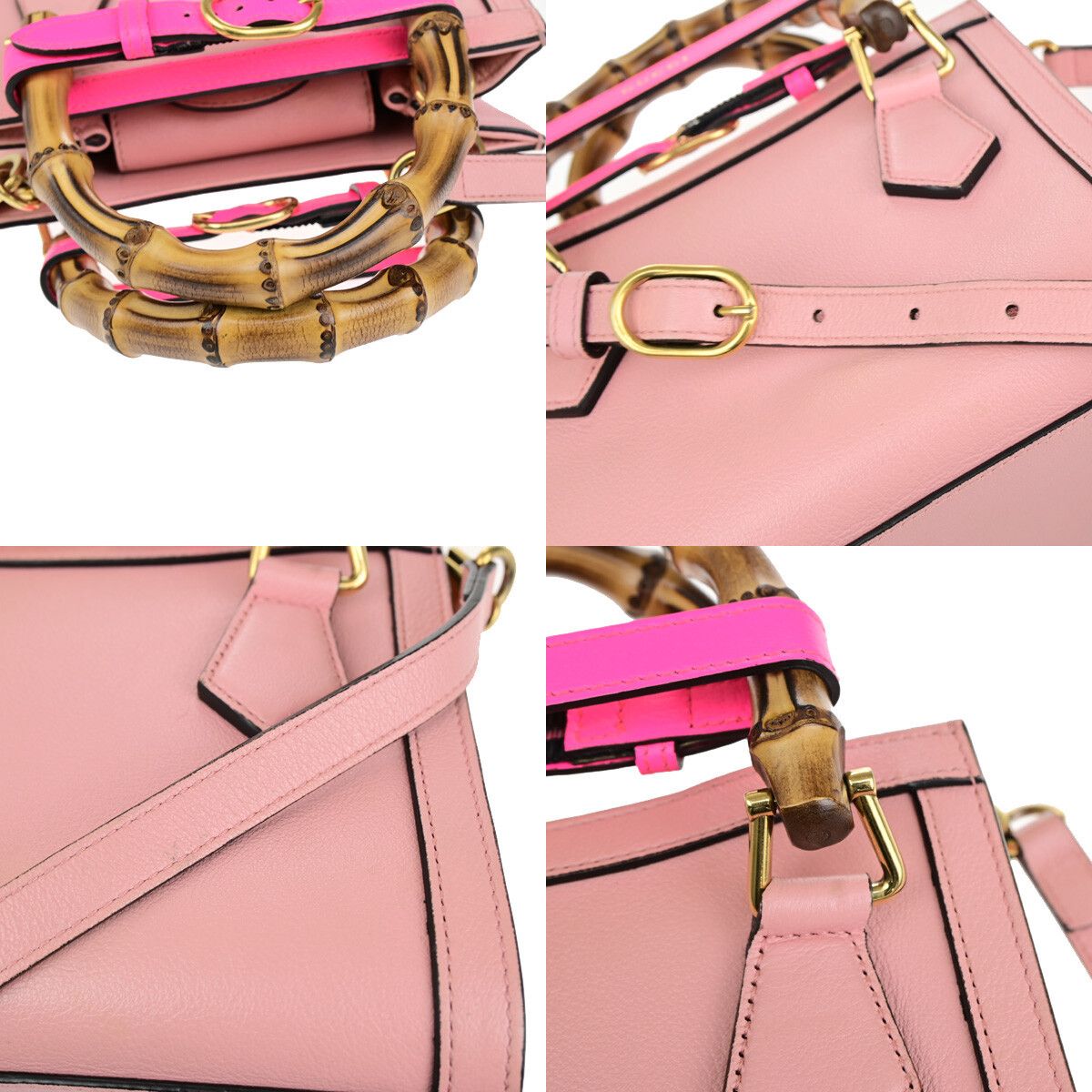 Gucci Gucci Diana NM Bamboo Handle Tote Leather Size ONE SIZE - 11 Thumbnail