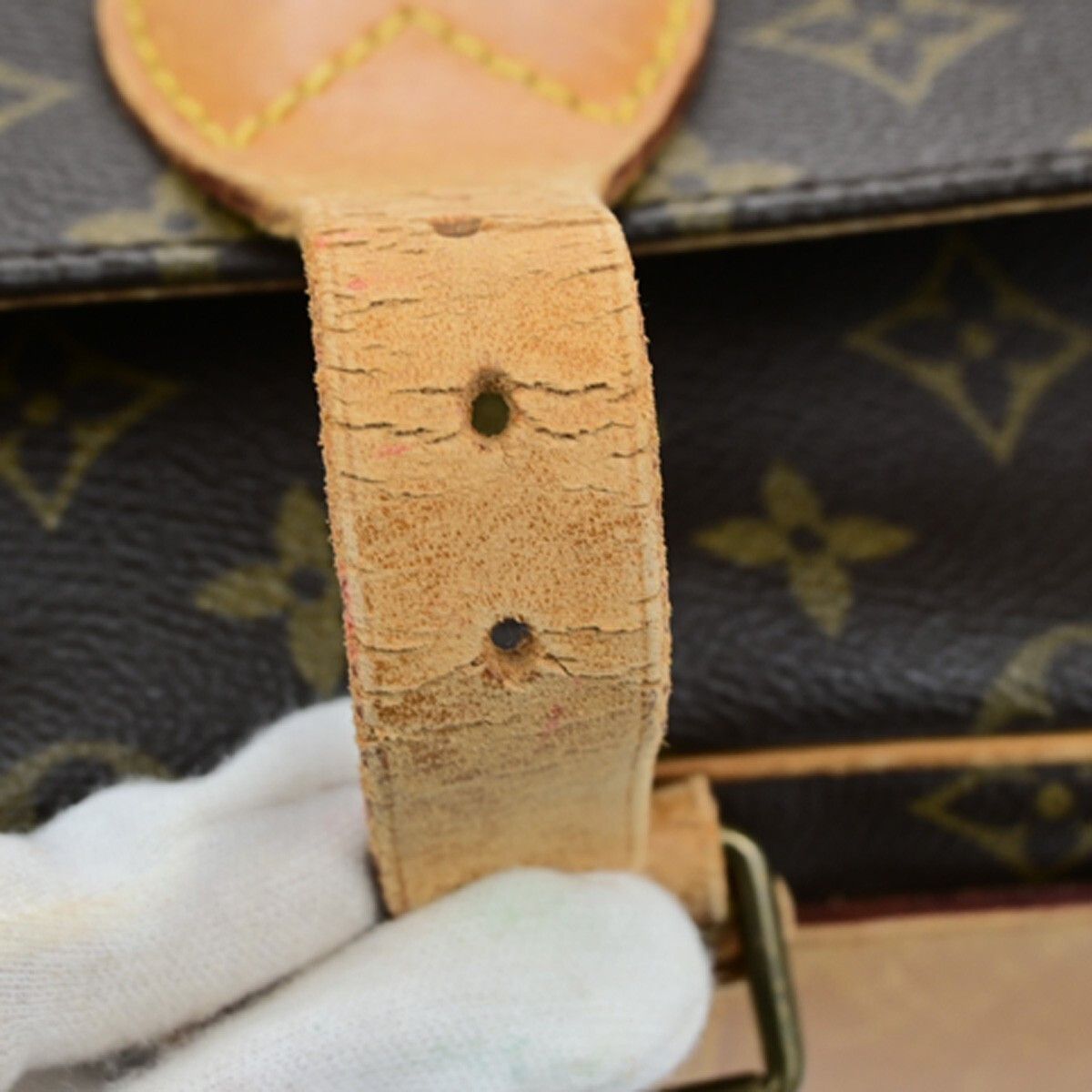 Louis Vuitton Louis Vuitton Cartouchiere Handbag Monogram Canvas Size ONE SIZE - 12 Thumbnail
