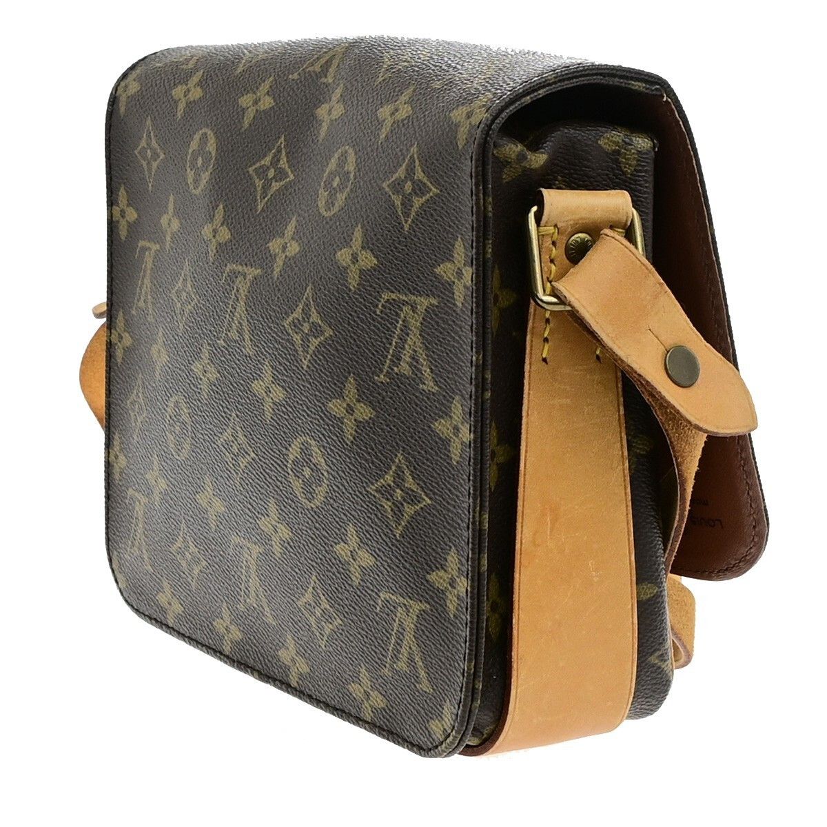 Louis Vuitton Louis Vuitton Cartouchiere Handbag Monogram Canvas Size ONE SIZE - 4 Thumbnail