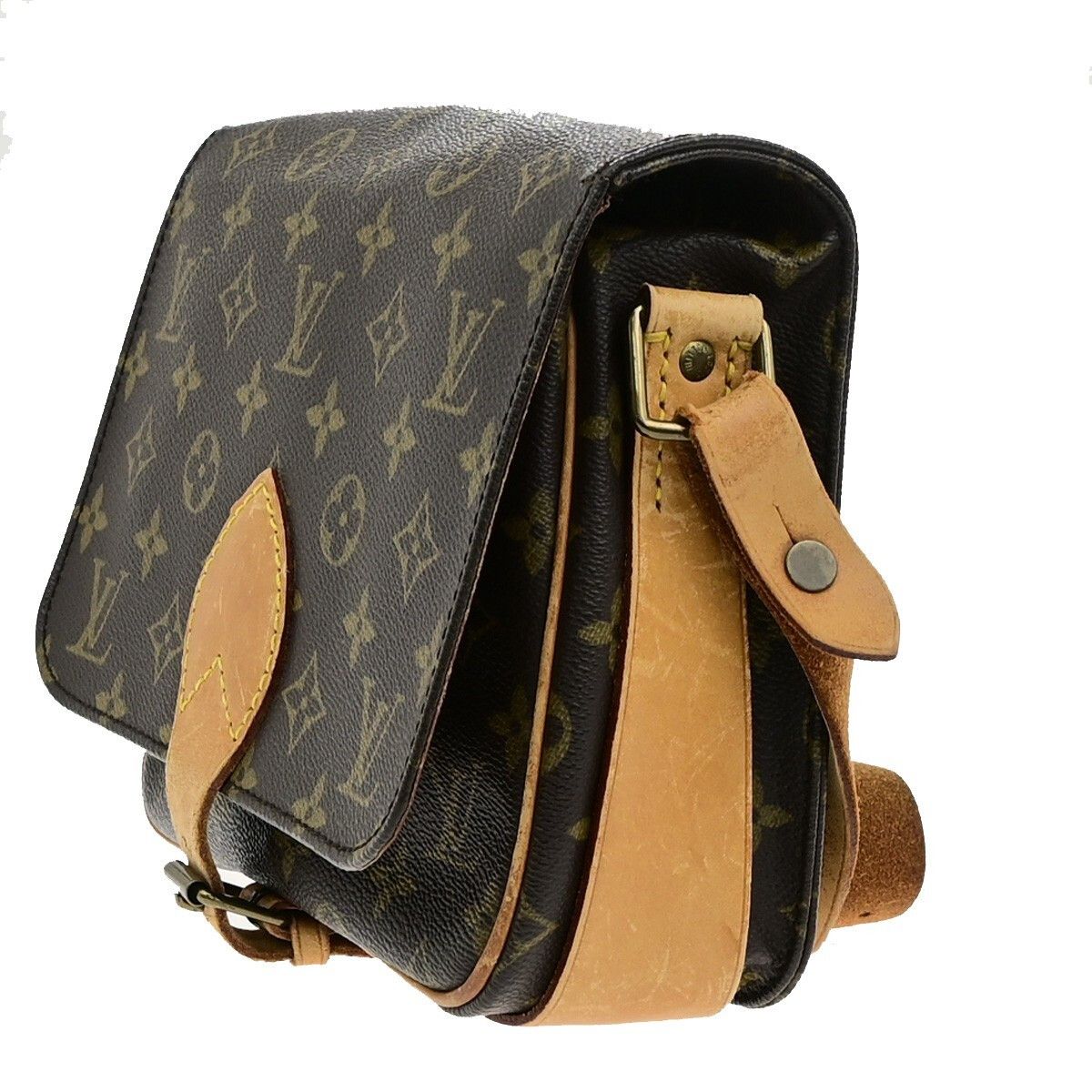 Louis Vuitton Louis Vuitton Cartouchiere Handbag Monogram Canvas Size ONE SIZE - 3 Thumbnail