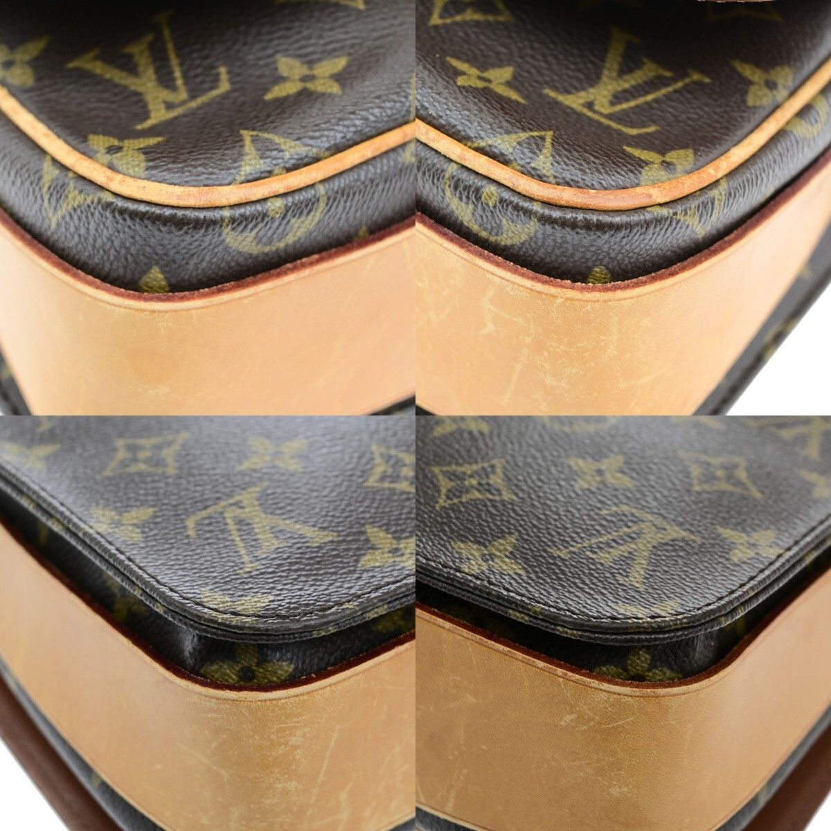 Louis Vuitton Louis Vuitton Cartouchiere Handbag Monogram Canvas Size ONE SIZE - 9 Thumbnail