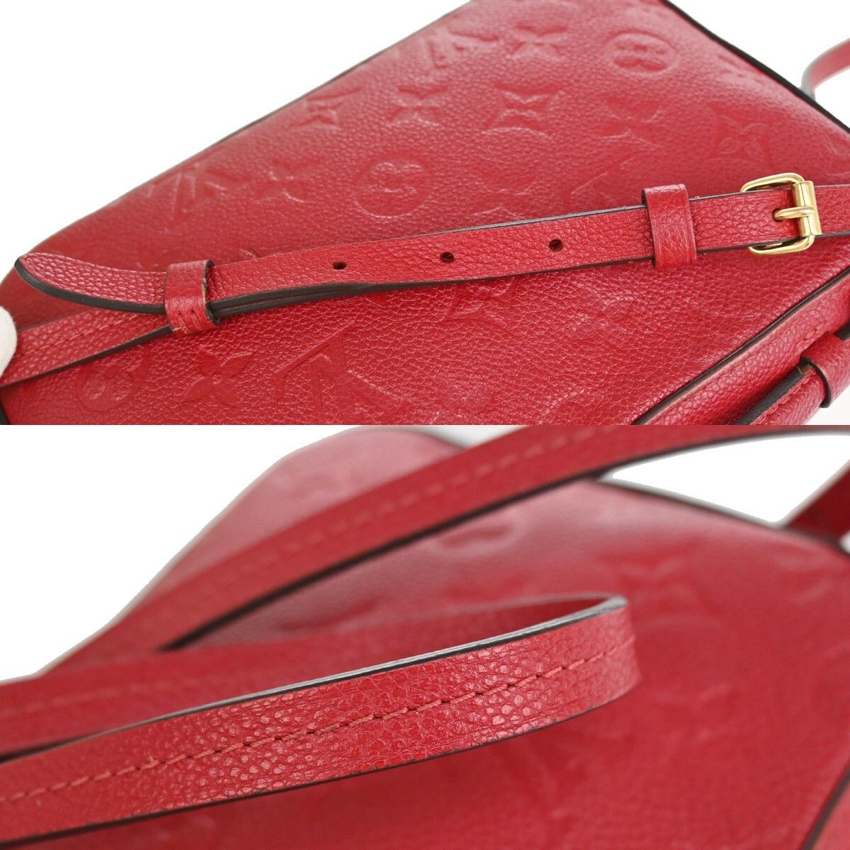 Louis Vuitton Louis Vuitton Saintonge Handbag Monogram Empreinte Leather Size ONE SIZE - 13 Thumbnail