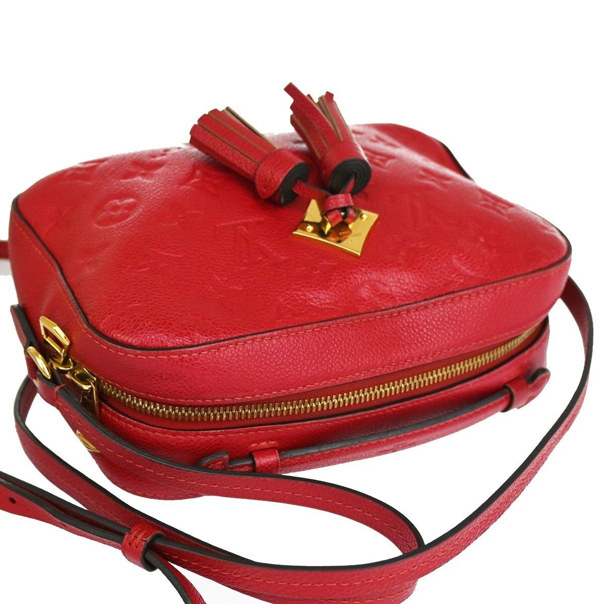 Louis Vuitton Louis Vuitton Saintonge Handbag Monogram Empreinte Leather Size ONE SIZE - 12 Thumbnail