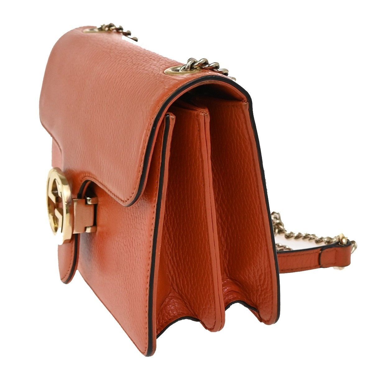 Gucci Gucci Interlocking Shoulder Bag Leather Size ONE SIZE - 3 Thumbnail