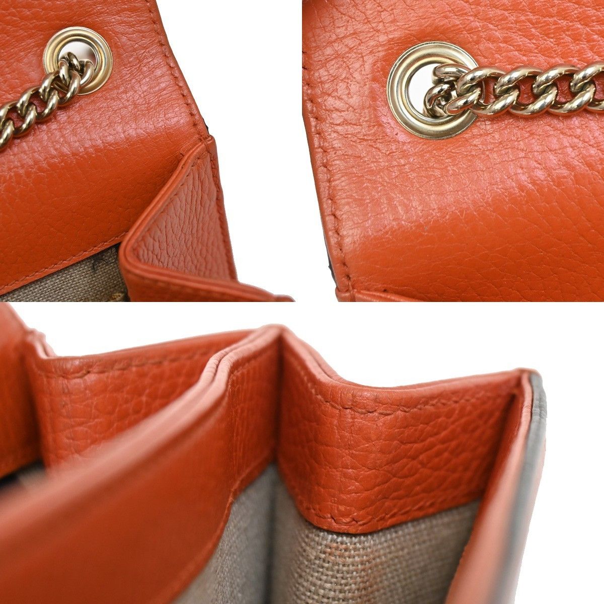 Gucci Gucci Interlocking Shoulder Bag Leather Size ONE SIZE - 13 Thumbnail