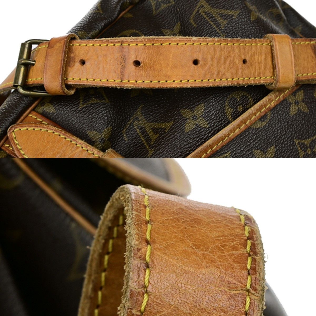Louis Vuitton Louis Vuitton Saumur Handbag Monogram Canvas Size ONE SIZE - 12 Thumbnail