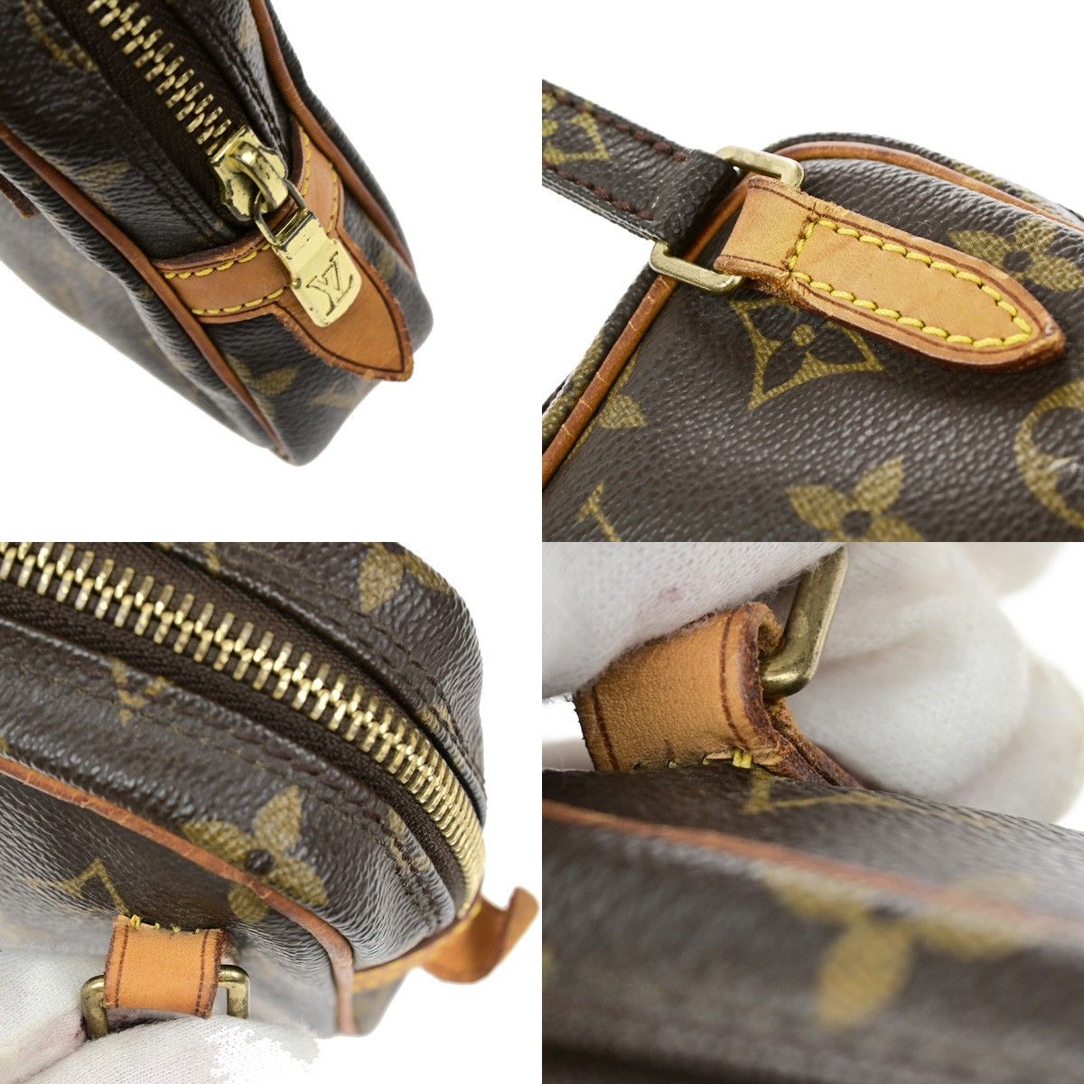 Louis Vuitton Louis Vuitton Pochette Marly Bandouliere Bag Monogram Canvas Size ONE SIZE - 10 Thumbnail