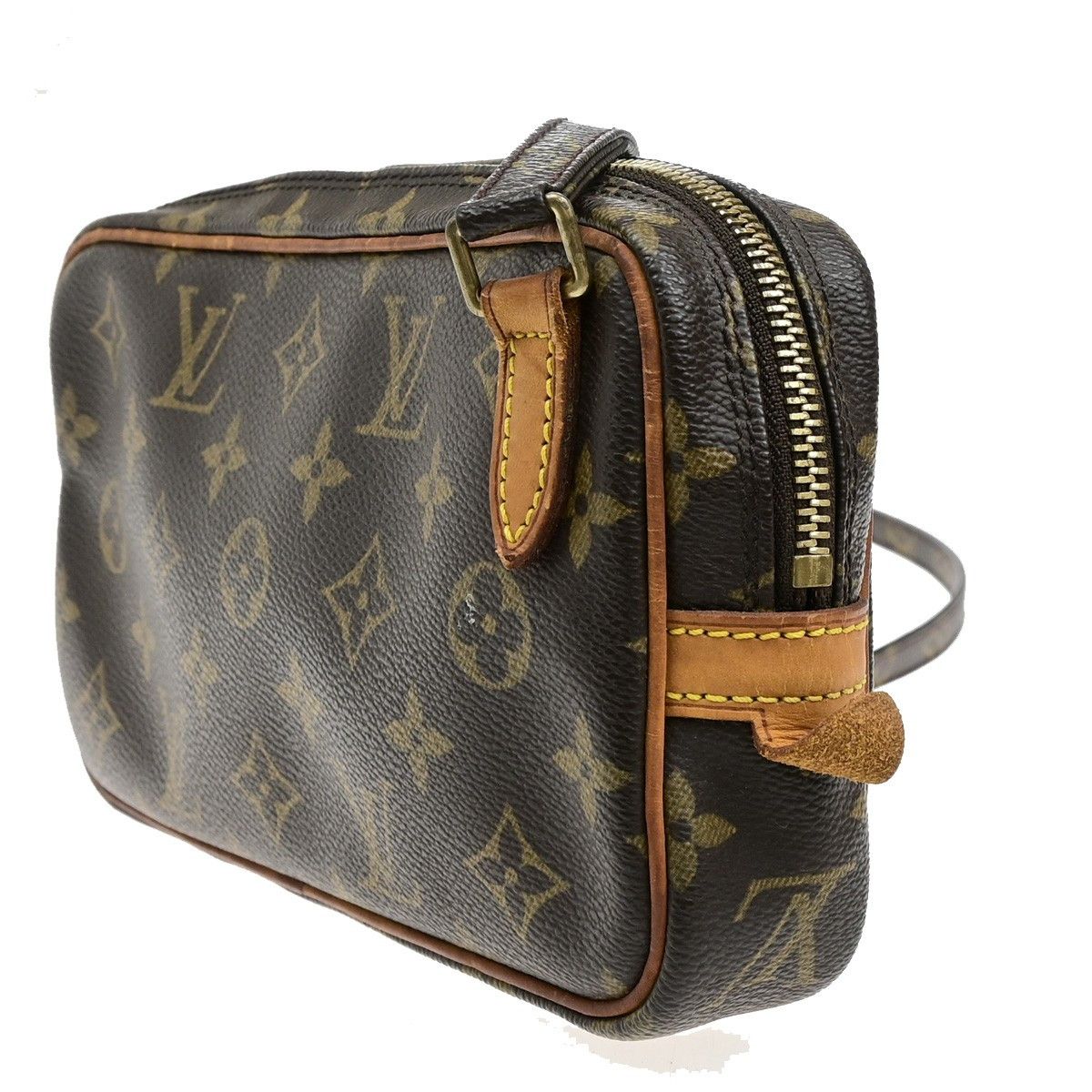 Louis Vuitton Louis Vuitton Pochette Marly Bandouliere Bag Monogram Canvas Size ONE SIZE - 3 Thumbnail