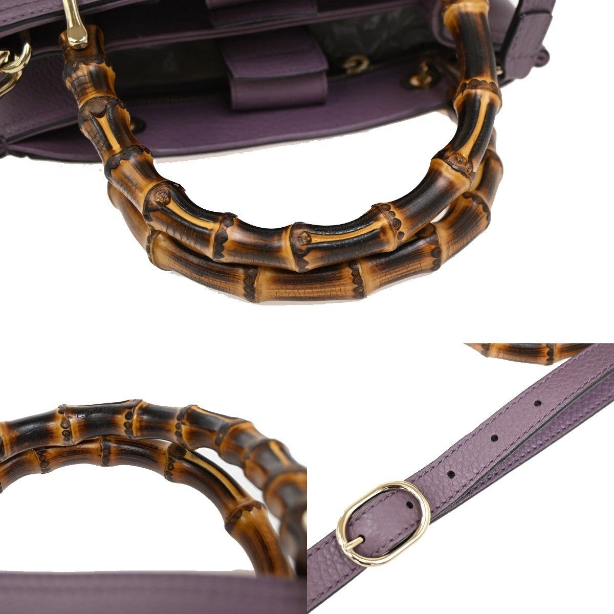 Gucci Gucci Bamboo shopper bag Leather Size ONE SIZE - 11 Thumbnail
