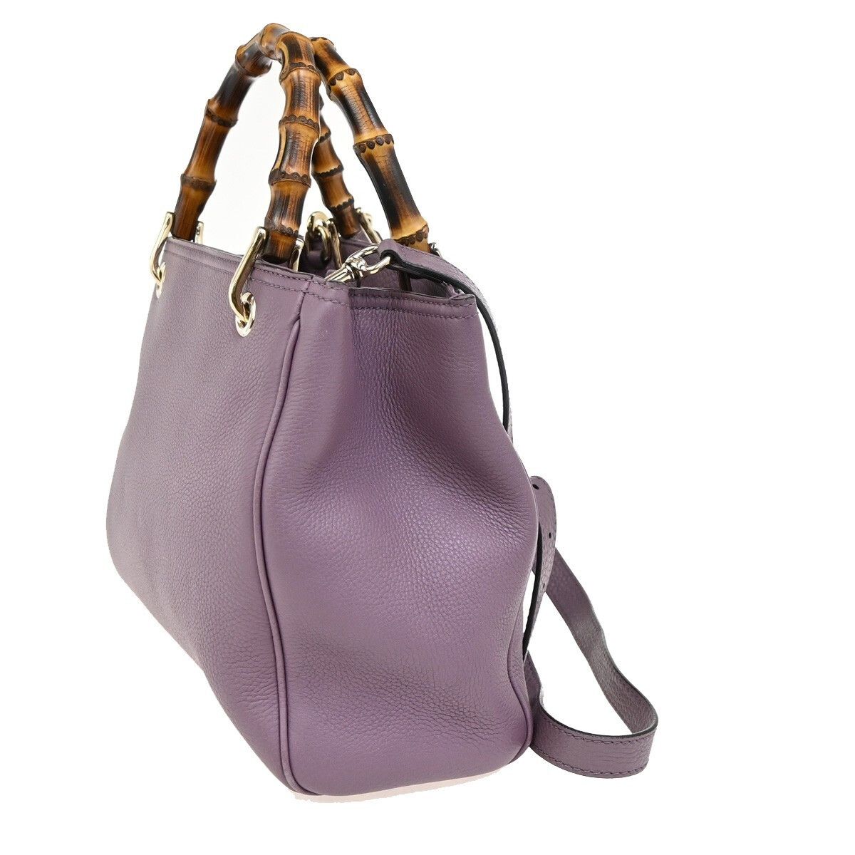 Gucci Gucci Bamboo shopper bag Leather Size ONE SIZE - 4 Thumbnail