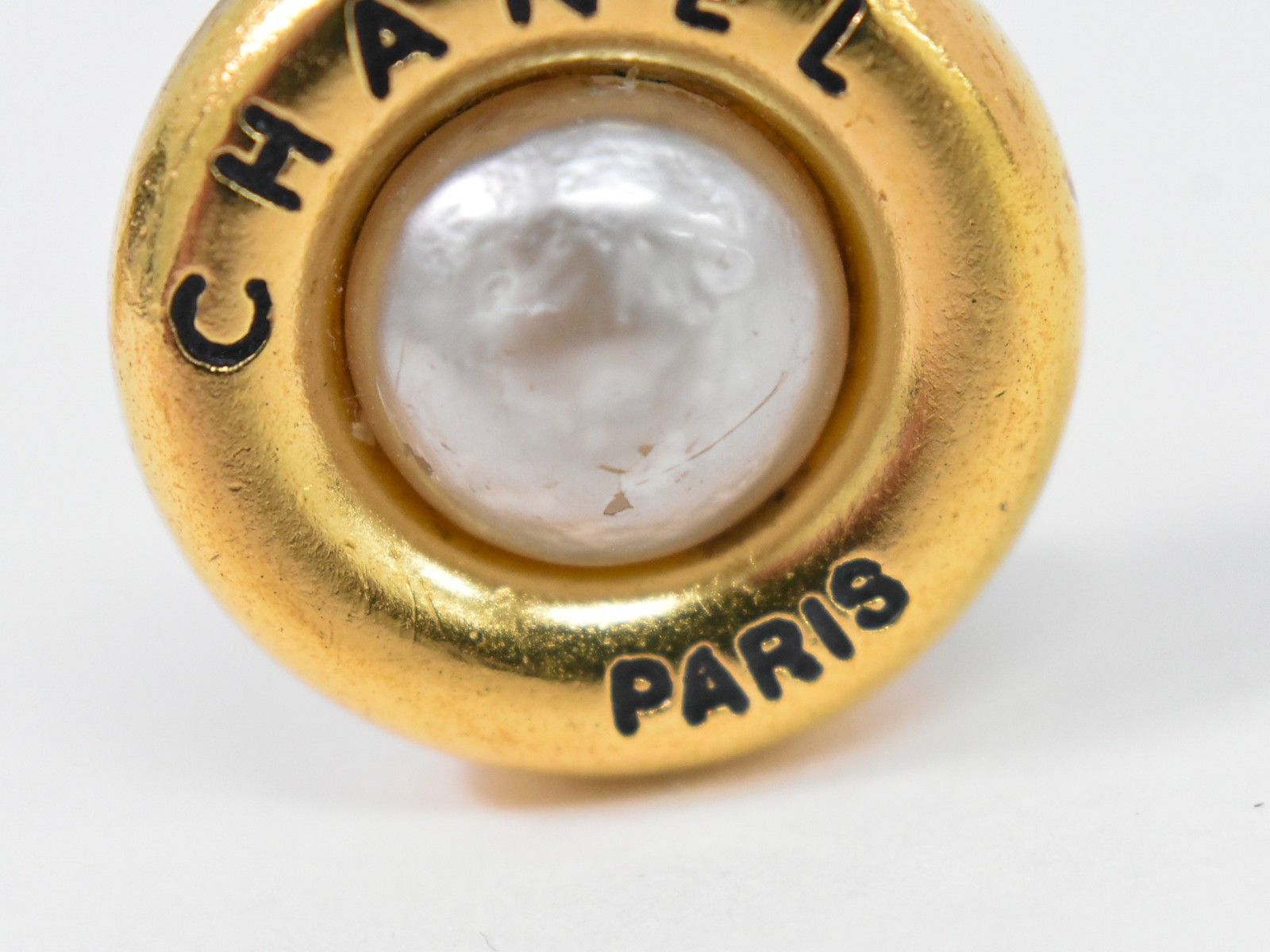 Chanel Chanel CC Hoop Clip-On Crystal Embellished Metal Size ONE SIZE - 6 Thumbnail