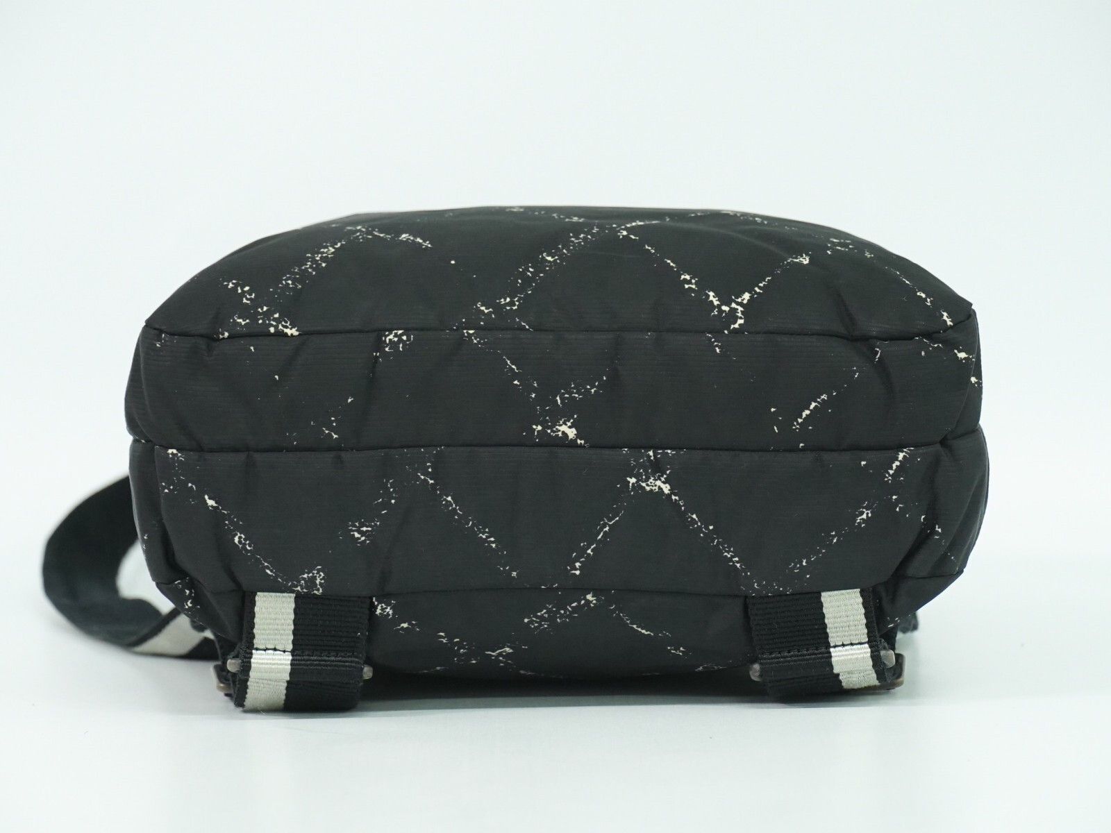 Chanel Travel Line Zip Backpack Printed Nylon