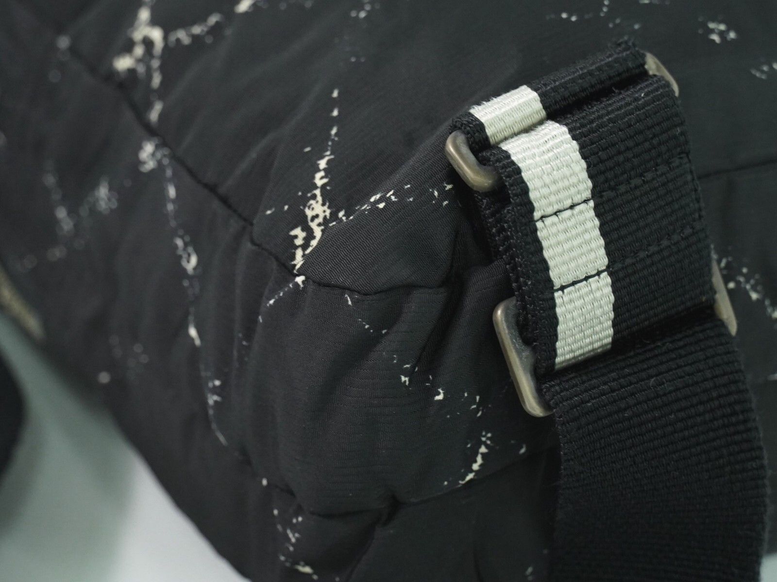 Chanel Travel Line Zip Backpack Printed Nylon