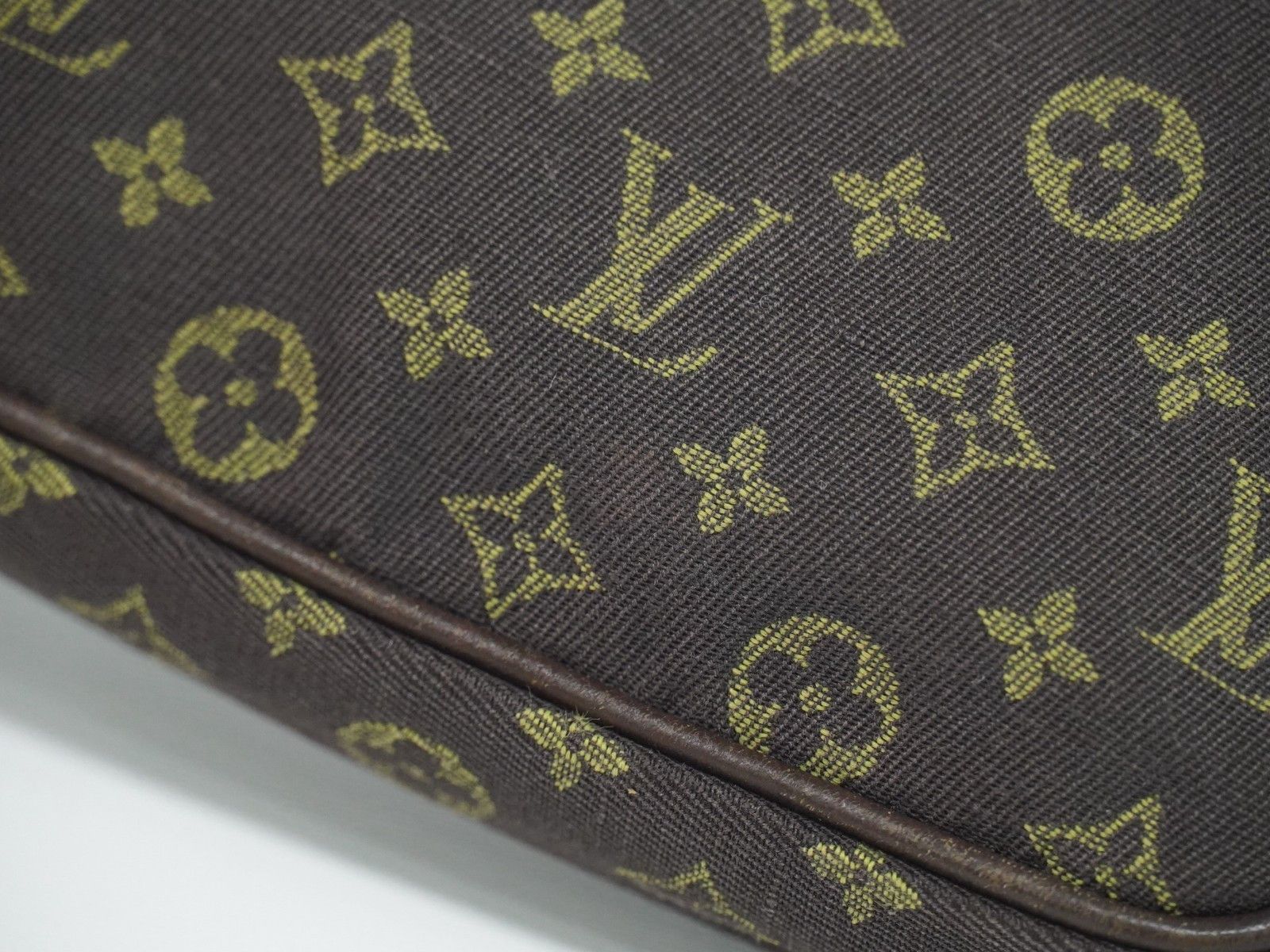 Louis Vuitton Louis Vuitton Mini pochette accessoire Min Lin Canvas Size ONE SIZE - 9 Thumbnail