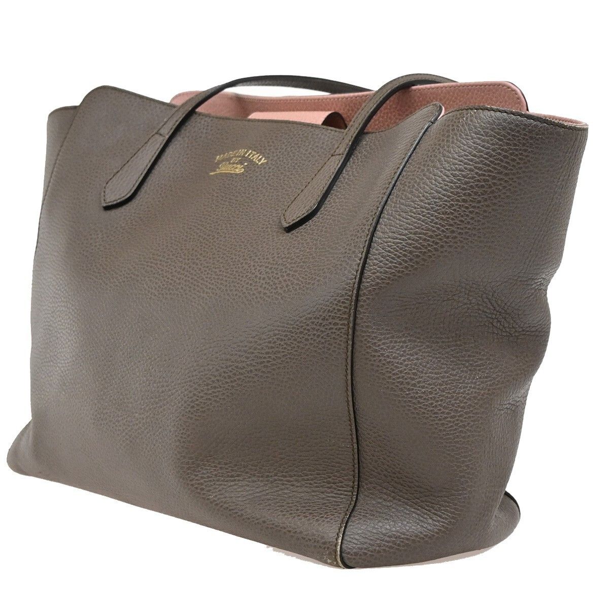Gucci Gucci Swing Tote Leather Size ONE SIZE - 3 Thumbnail