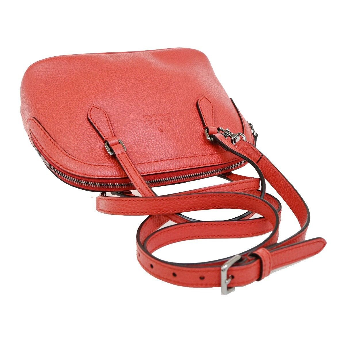 Gucci Gucci Web Convertible Dome Satchel Leather Size ONE SIZE - 8 Thumbnail