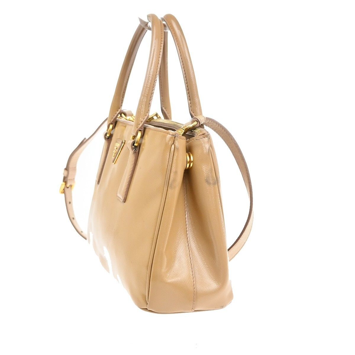 Prada Prada Galleria Double Zip Tote Patent leather Size ONE SIZE - 3 Thumbnail