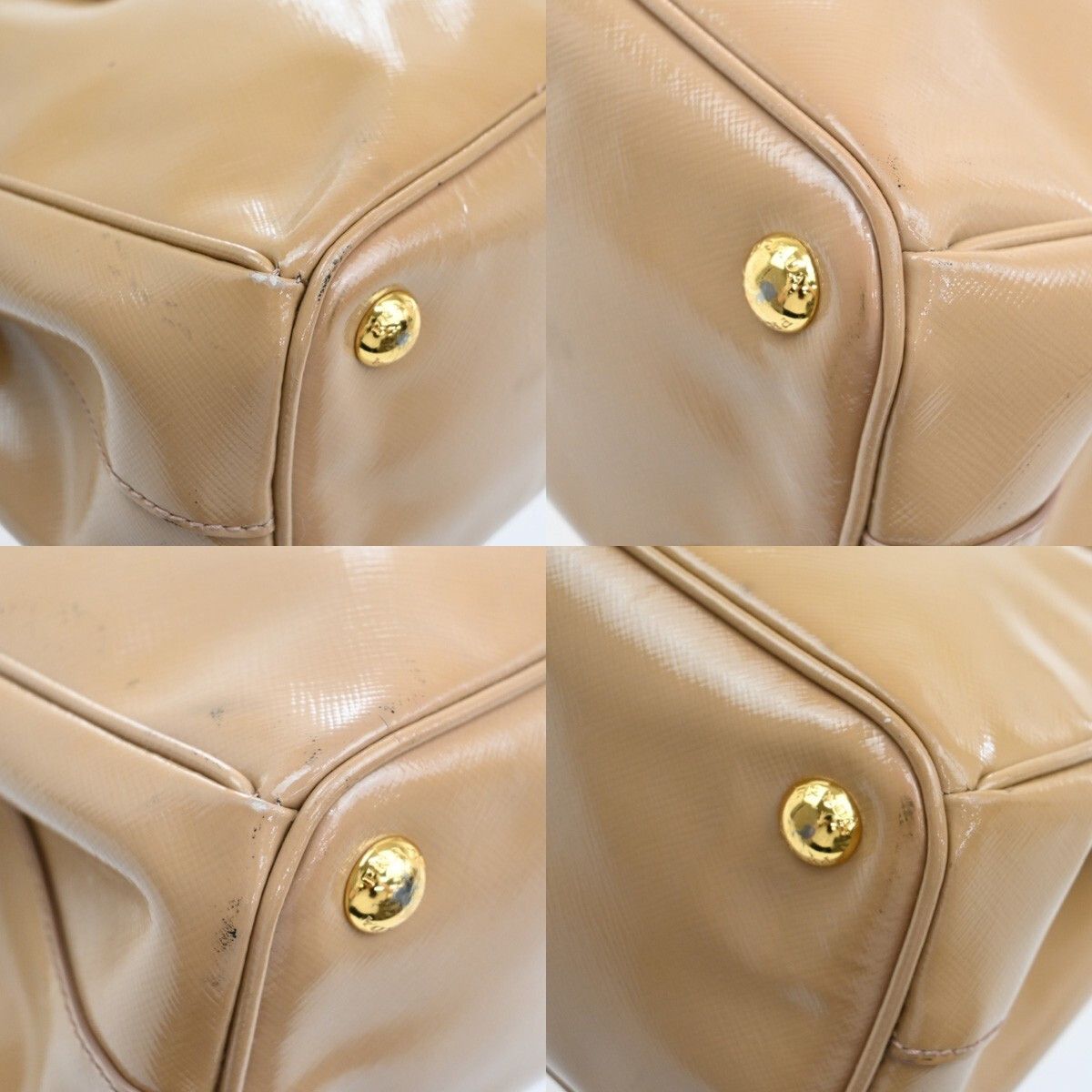 Prada Prada Galleria Double Zip Tote Patent leather Size ONE SIZE - 9 Thumbnail
