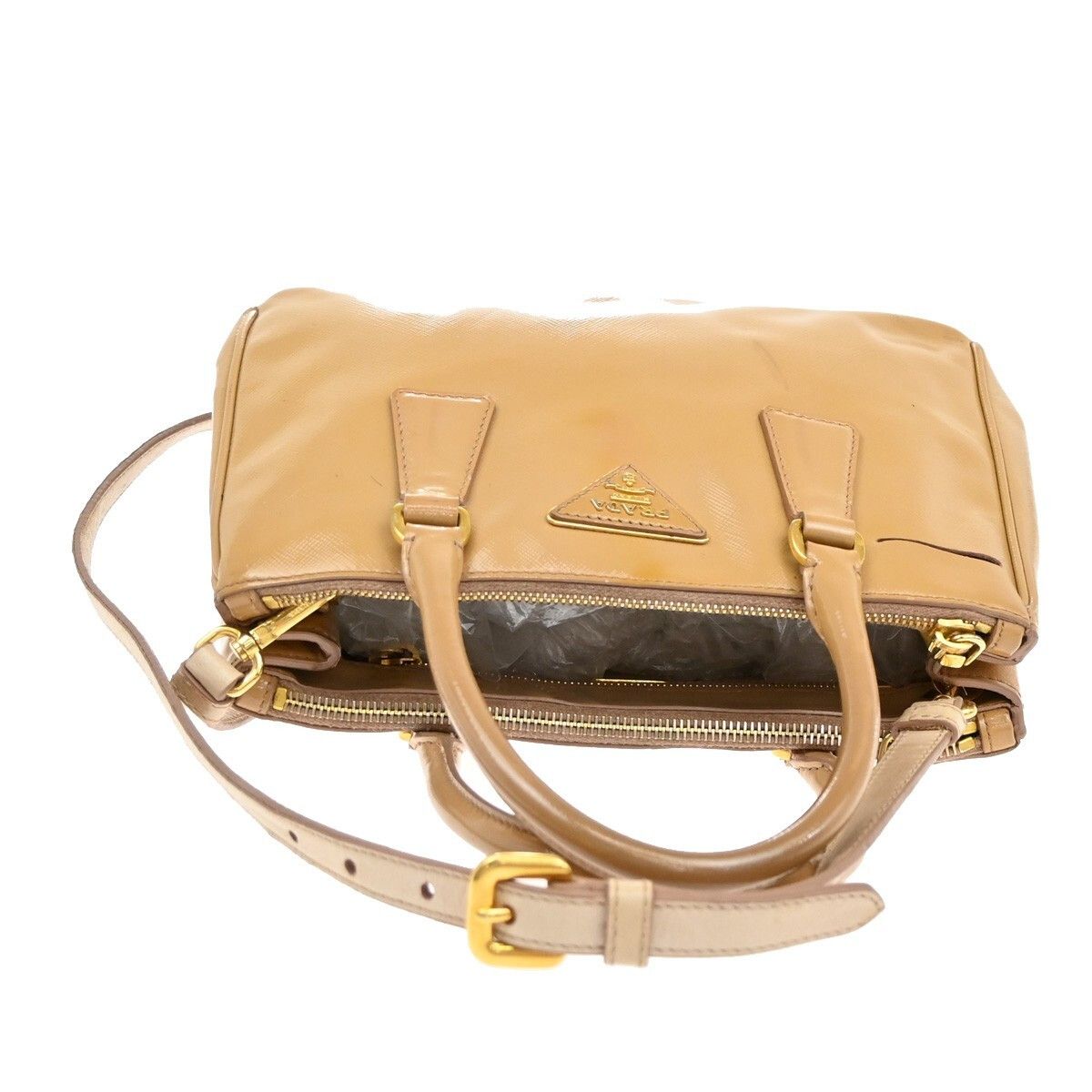 Prada Prada Galleria Double Zip Tote Patent leather Size ONE SIZE - 8 Thumbnail