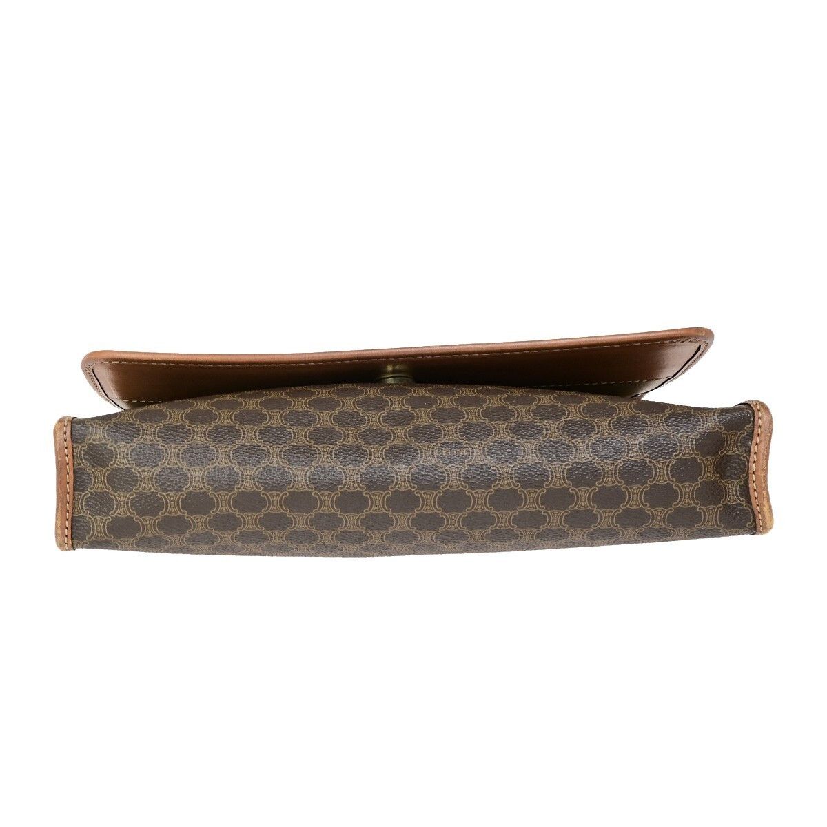 Celine Celine Vintage Macadam Shoulder Bag Canvas and Leather Size ONE SIZE - 12 Thumbnail