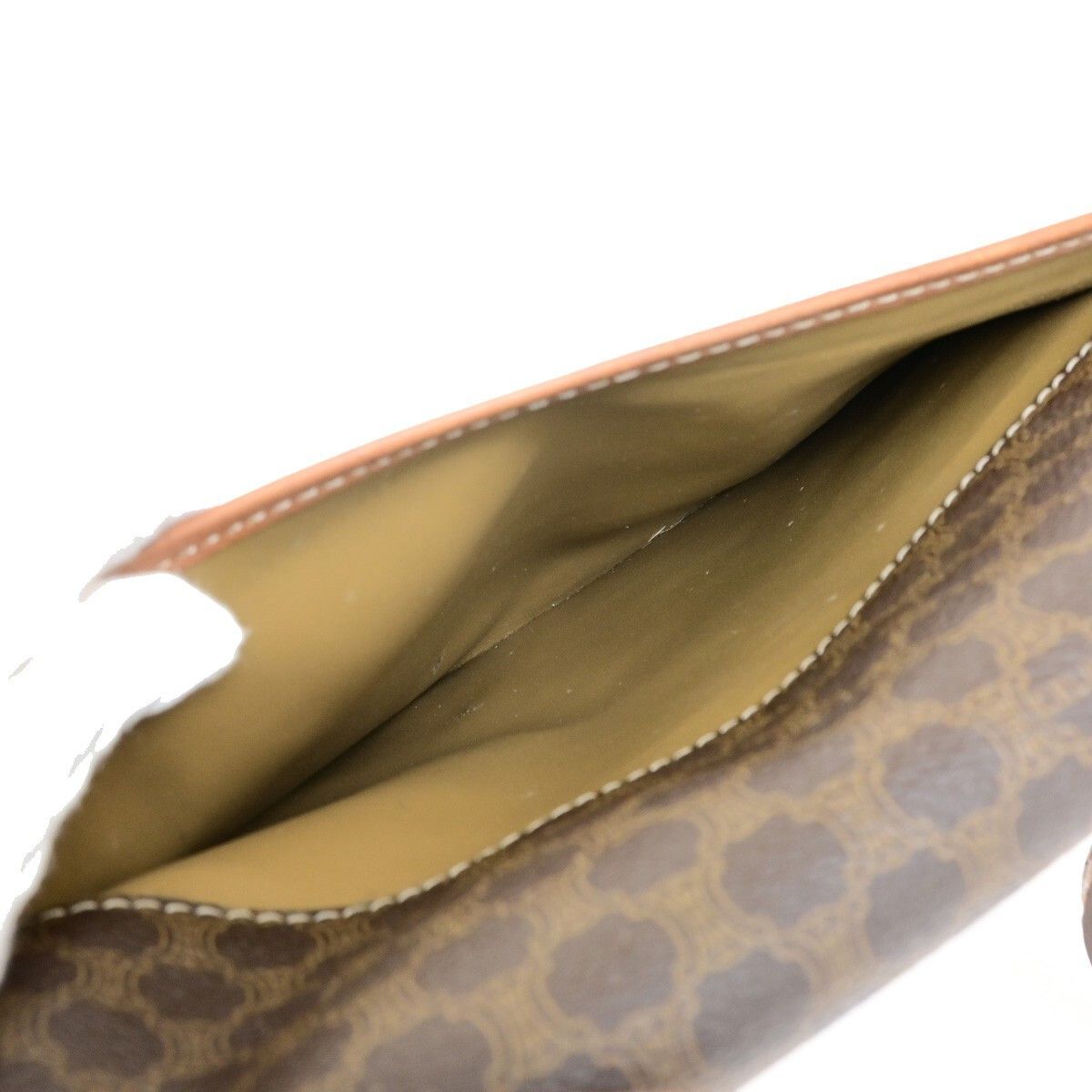 Celine Celine Vintage Macadam Shoulder Bag Canvas and Leather Size ONE SIZE - 17 Thumbnail