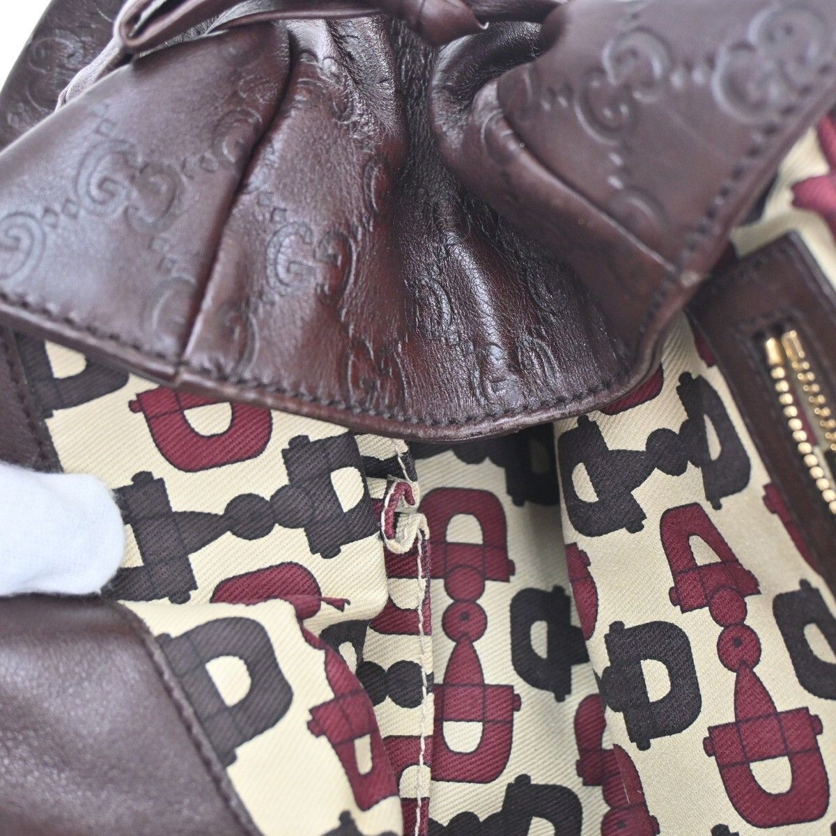 Gucci Gucci Hysteria Tote Leather Size ONE SIZE - 14 Thumbnail