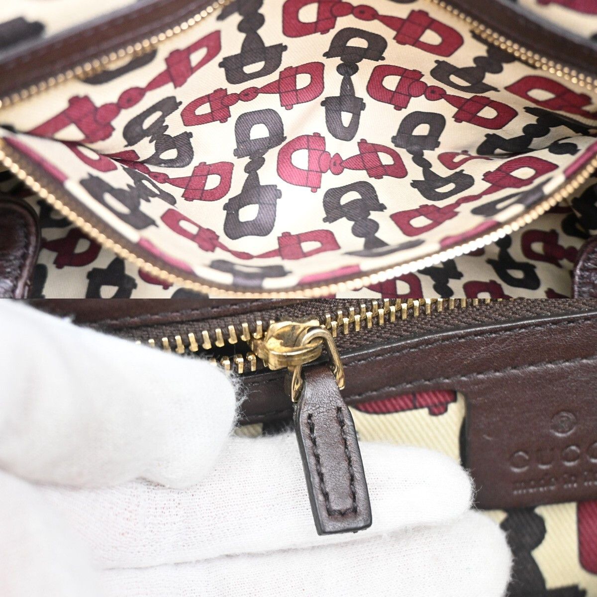 Gucci Gucci Hysteria Tote Leather Size ONE SIZE - 18 Thumbnail