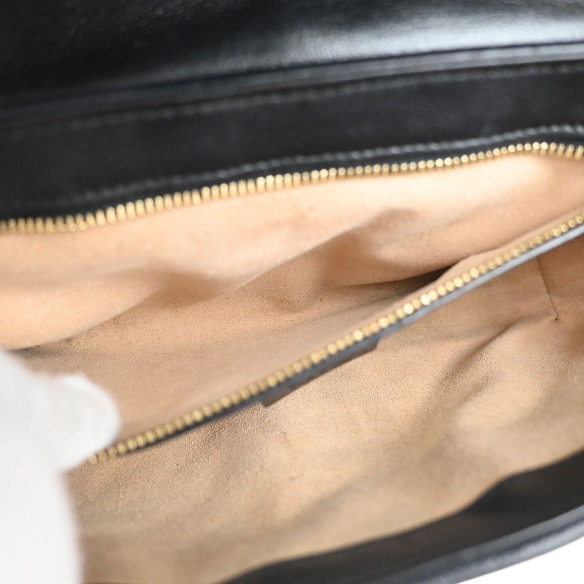 Gucci Gucci GG Marmont Flap Bag Diagonal Quilted GG Canvas with Leather Size ONE SIZE - 16 Thumbnail