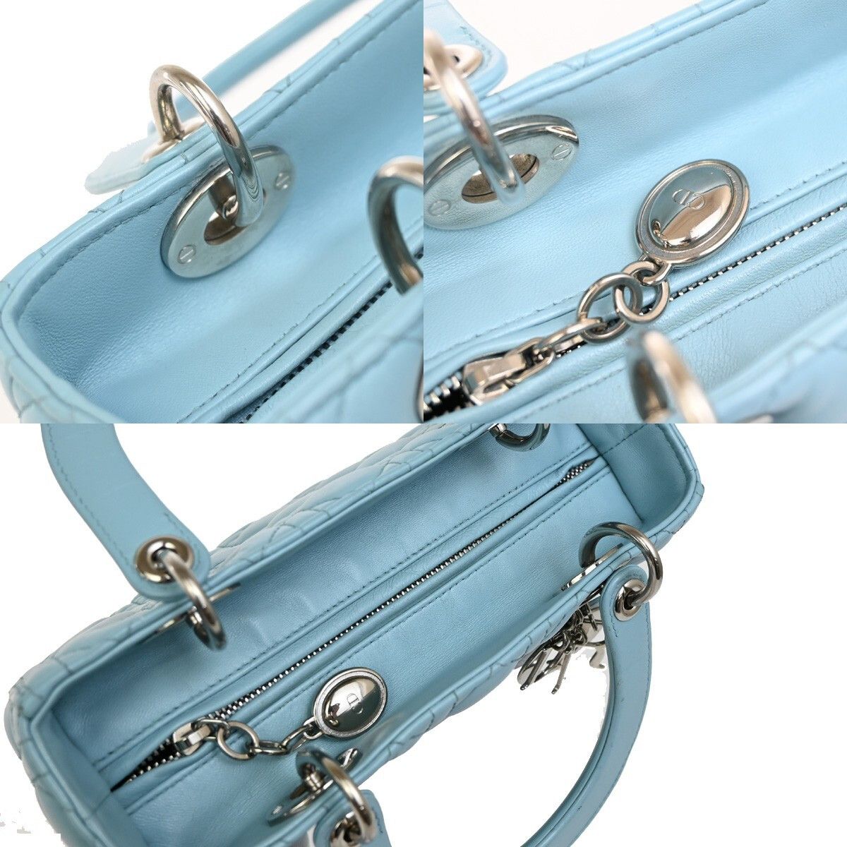 Dior Christian Dior Lady Dior Leather Size ONE SIZE - 10 Thumbnail
