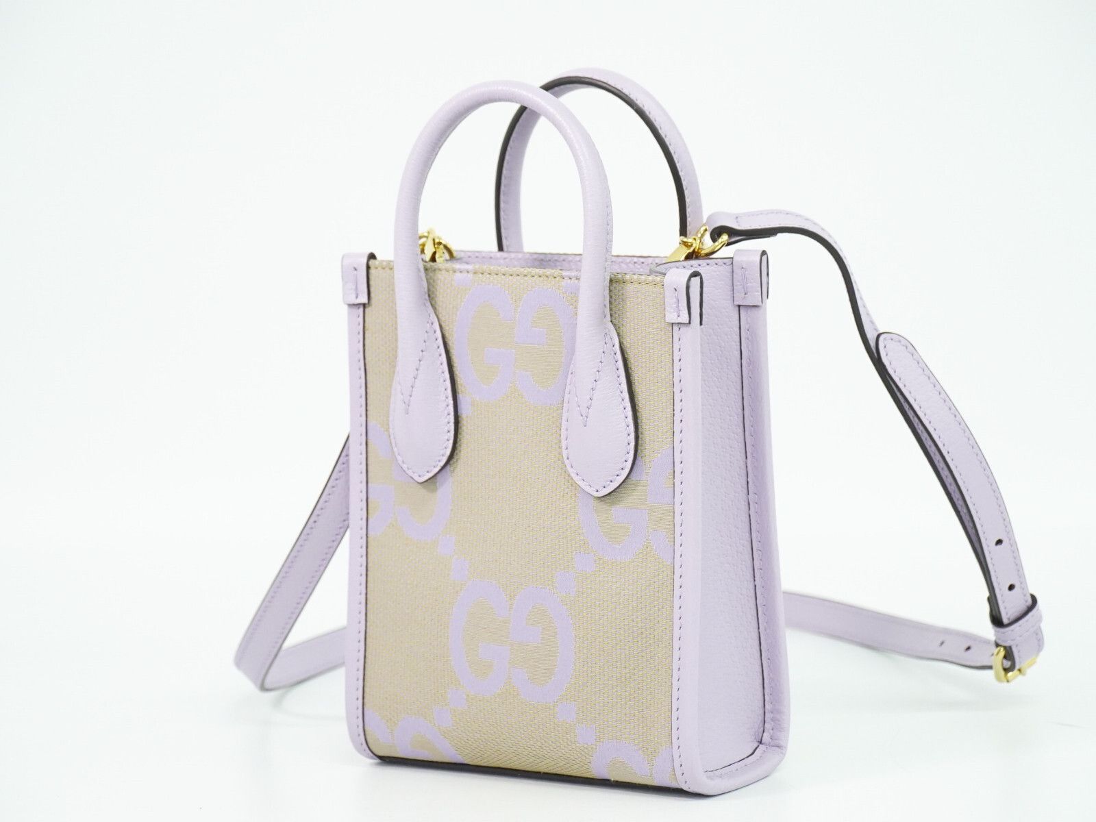 Gucci Gucci Vertical Tote Jumbo GG Canvas Size ONE SIZE - 2 Thumbnail