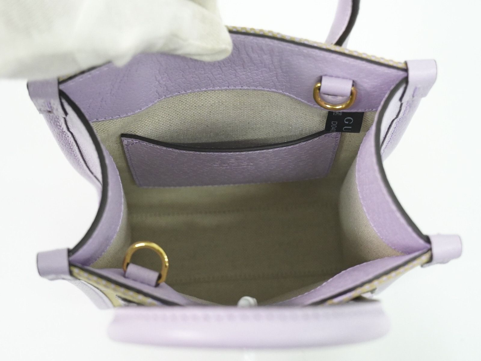 Gucci Gucci Vertical Tote Jumbo GG Canvas Size ONE SIZE - 15 Thumbnail